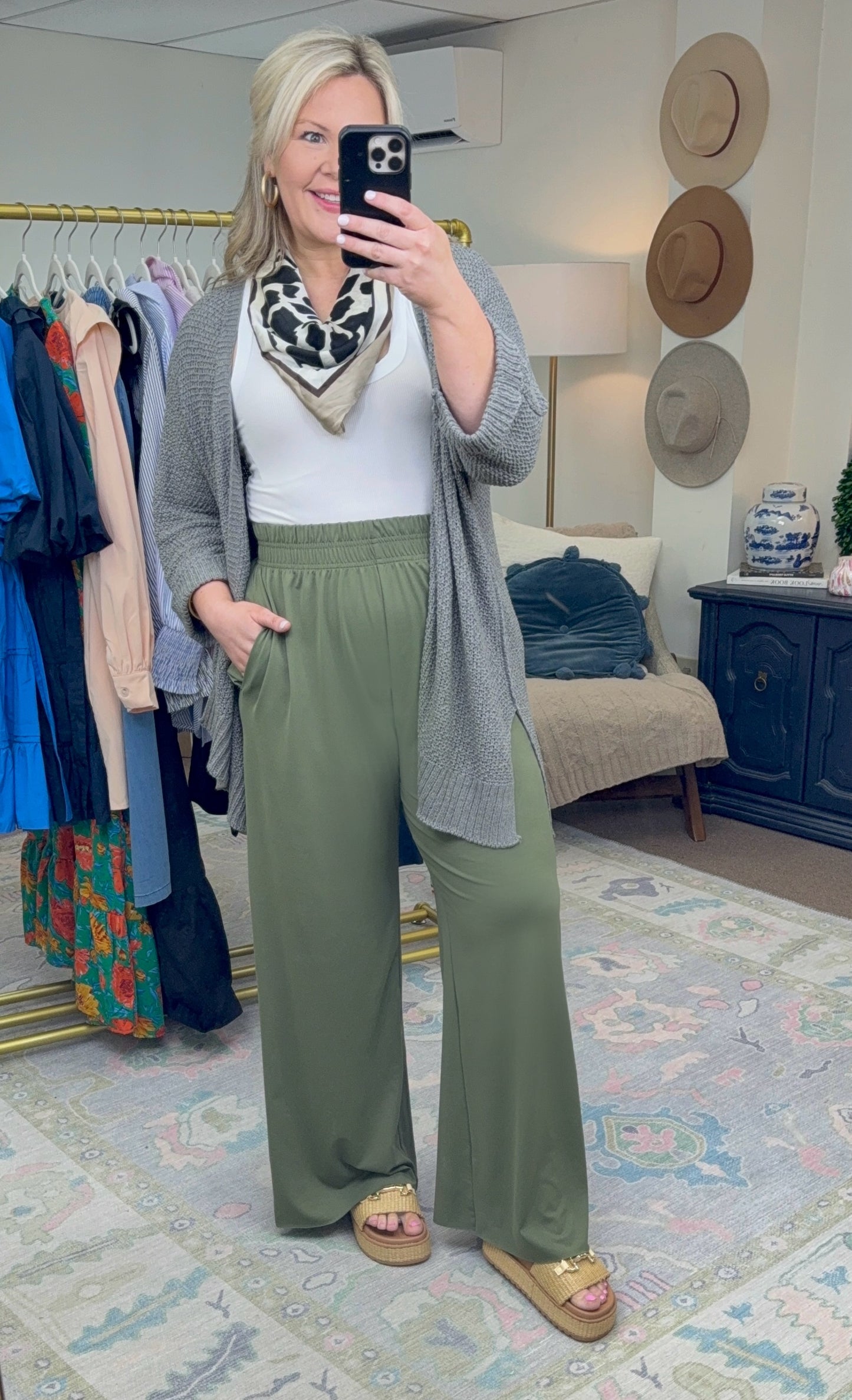 On a Journey Wide Leg Lounge Set