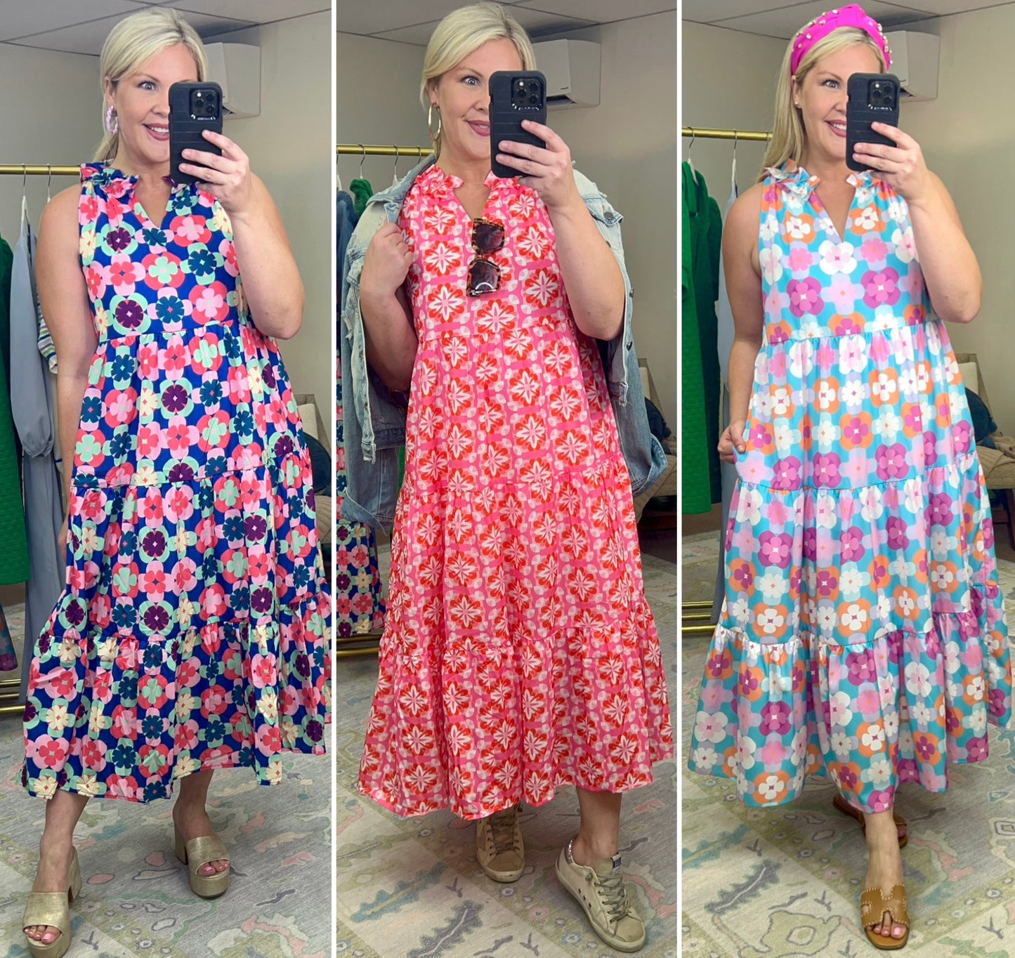 **MORE COLORS** Miss Whimsy Ruffle Tiered Maxi Dress