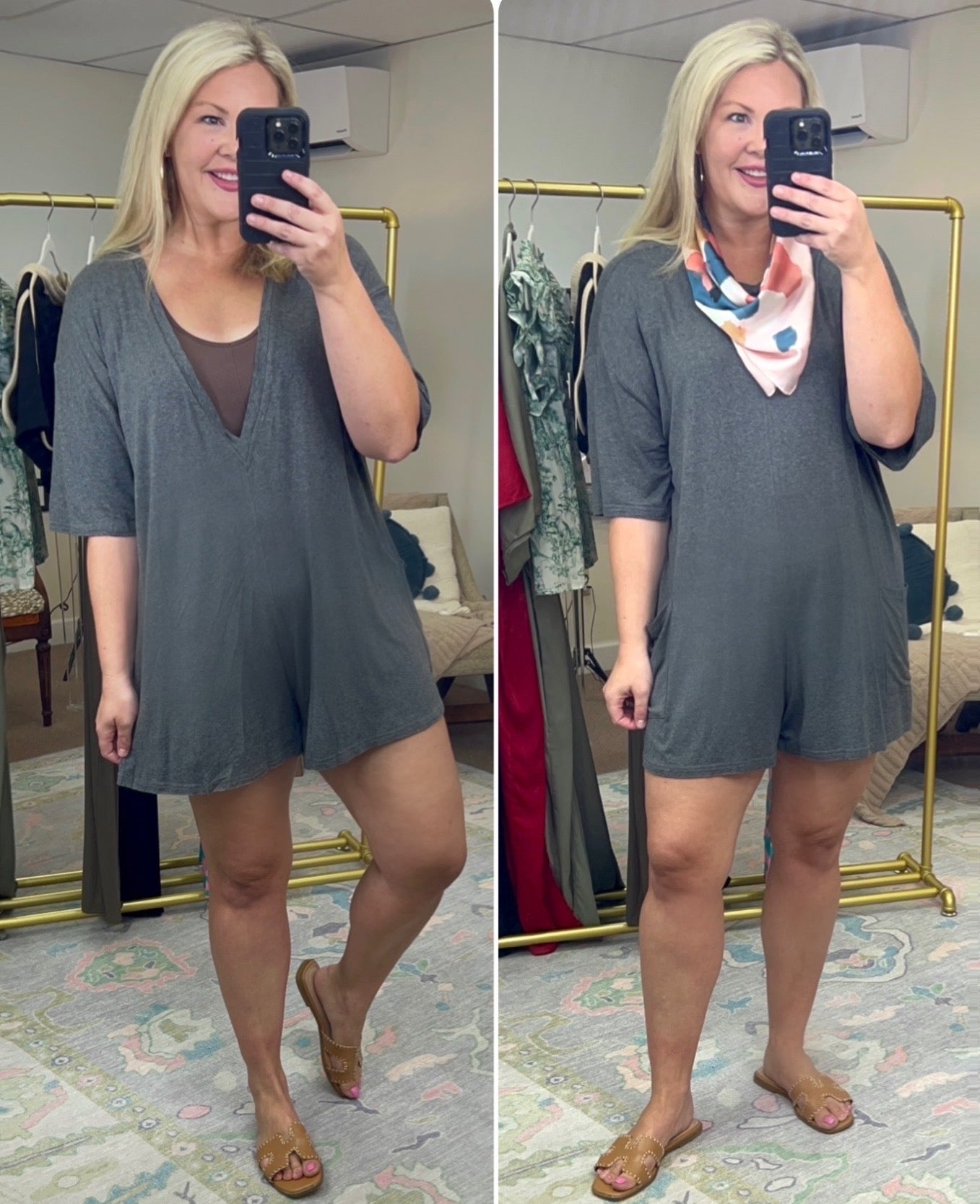 Hot Stuff Oversized T-Shirt Romper