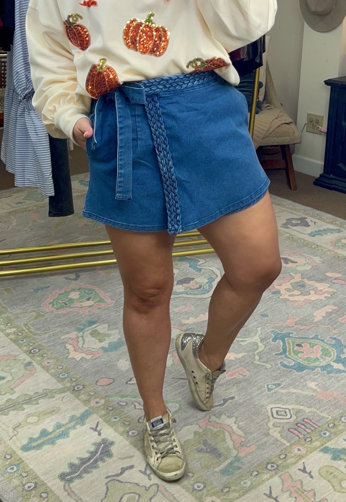 **MORE COLORS** True to You Wrap Skort