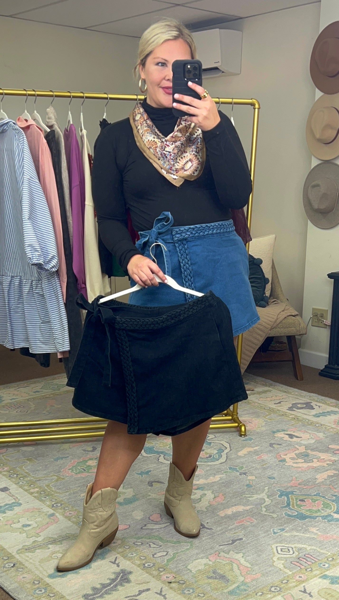 **MORE COLORS** True to You Wrap Skort
