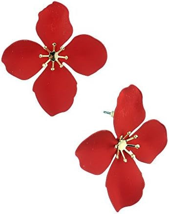 **MORE COLORS** In Bloom Flower Stud Earrings