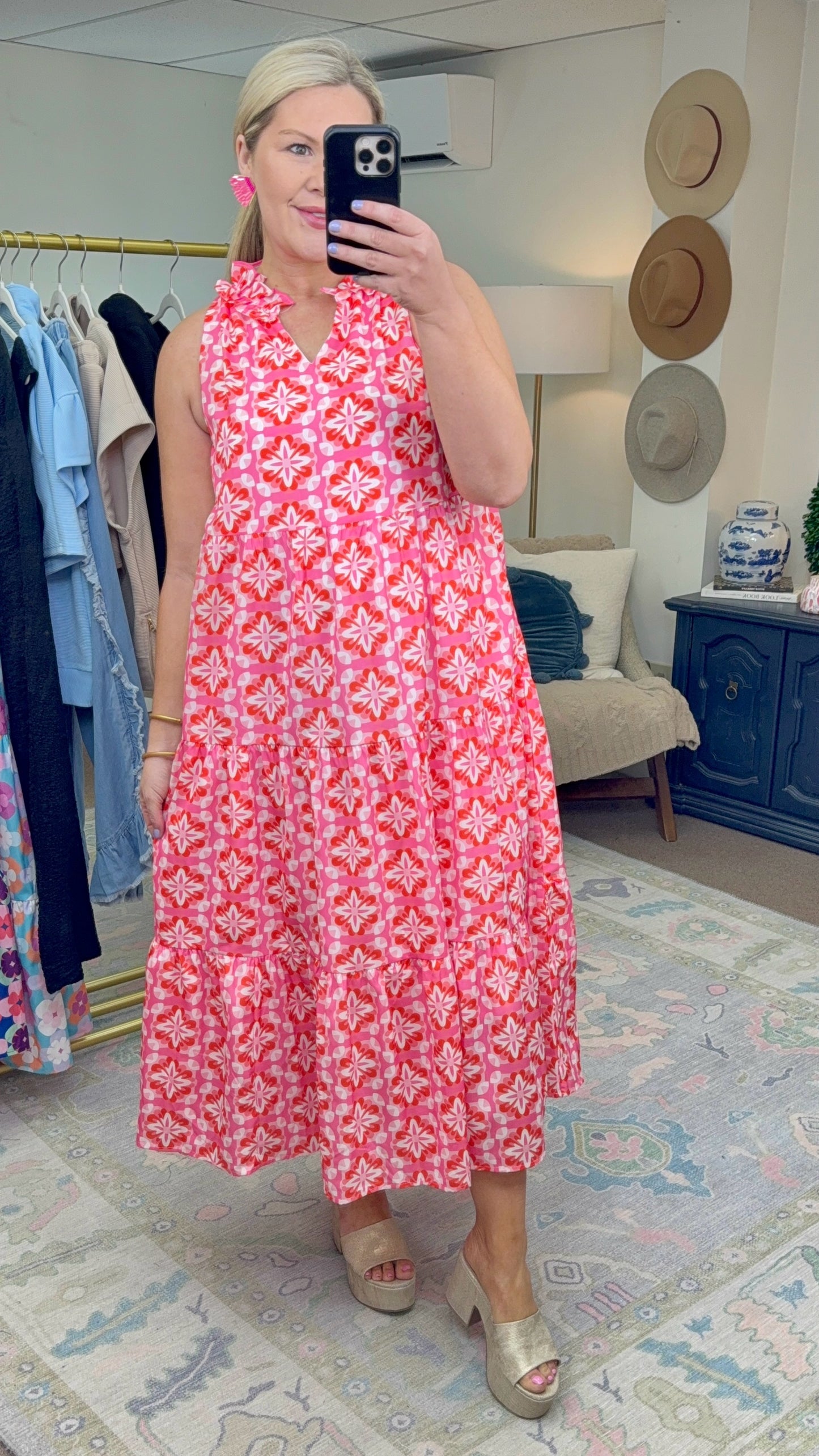 **MORE COLORS** Miss Whimsy Ruffle Tiered Maxi Dress