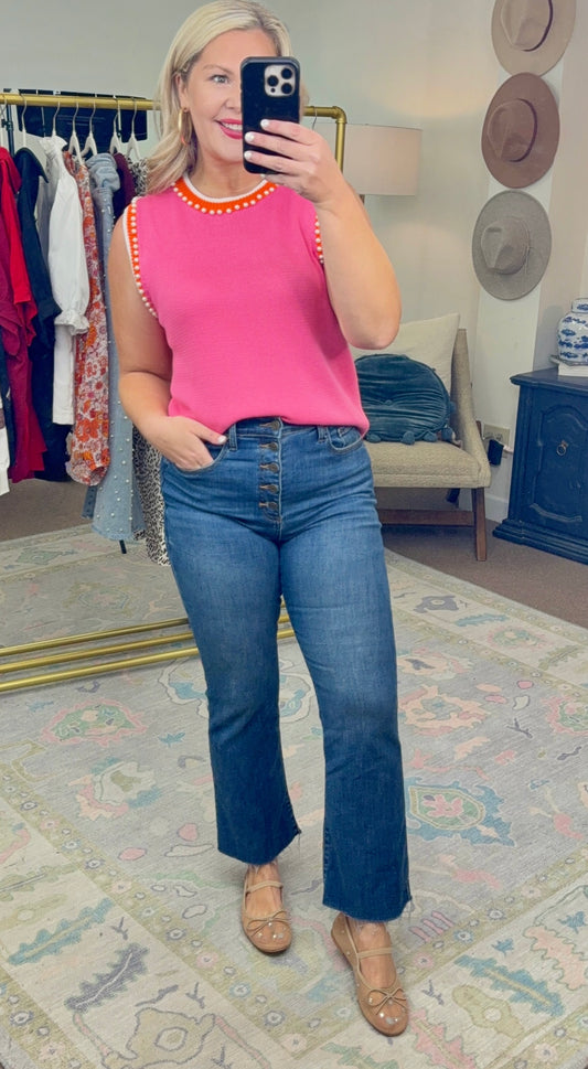 Marvelous Miss Embellished Knit Top