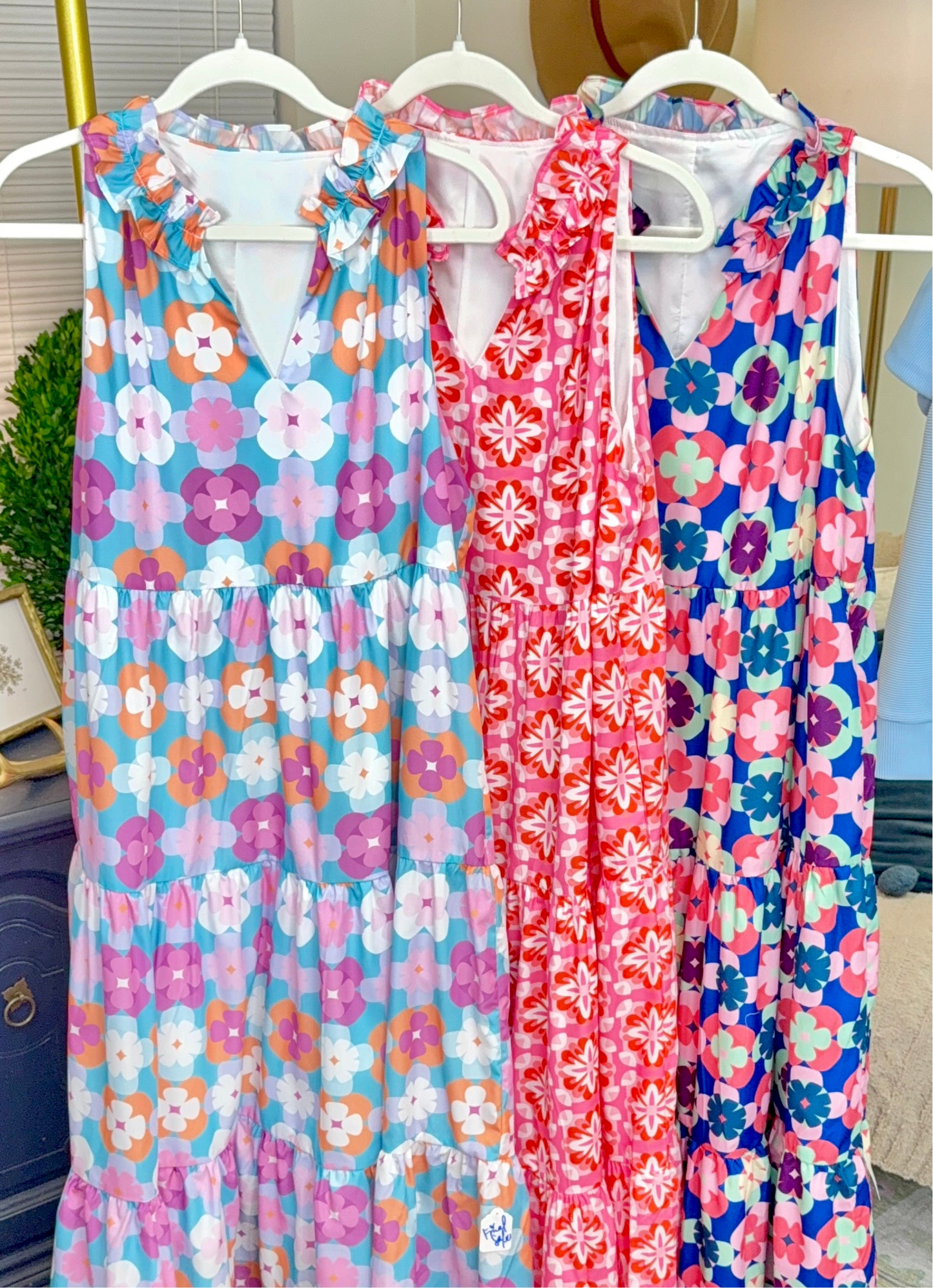 **MORE COLORS** Miss Whimsy Ruffle Tiered Maxi Dress