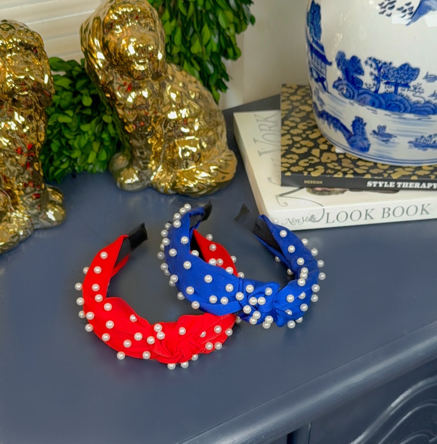 ✨RESTOCK✨ Pearl Embellished Knot Headband