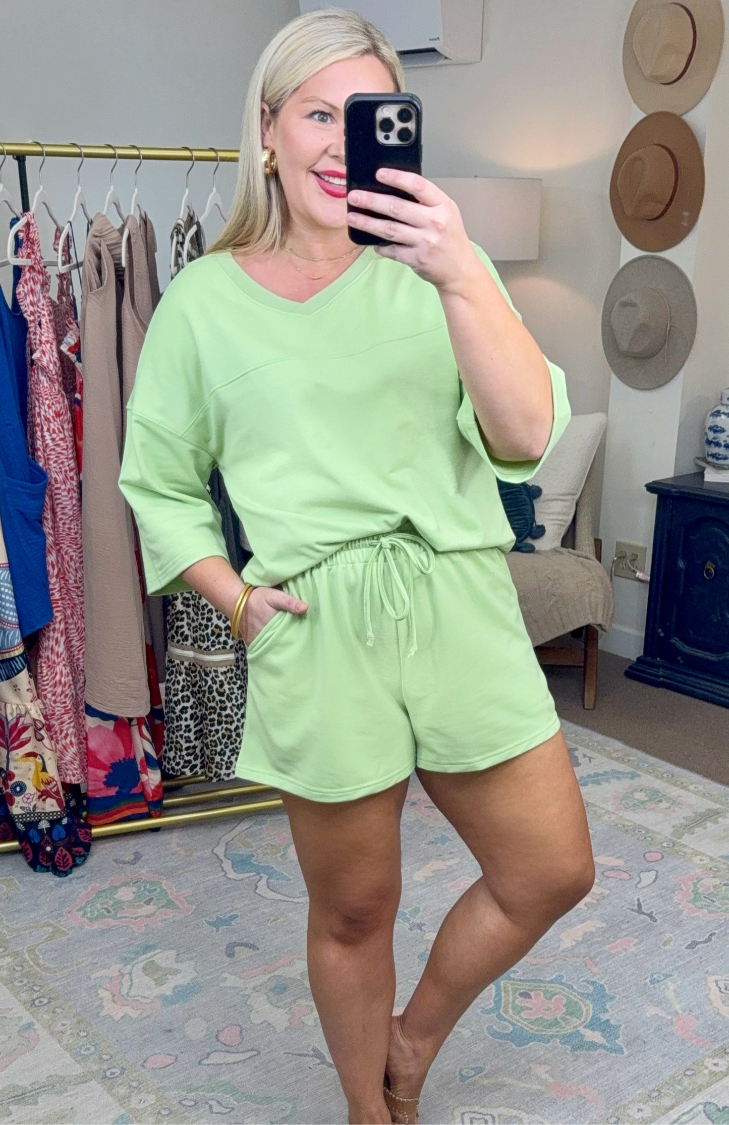 **MORE COLORS** Chillax Slouchy Short Set