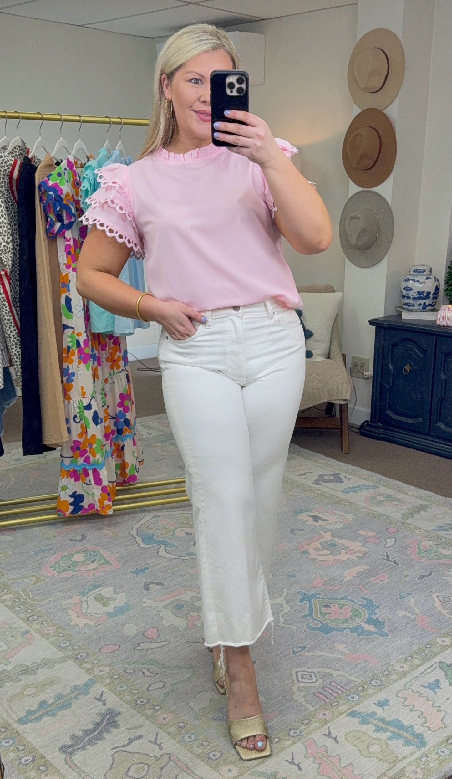 **MORE COLORS** The Sweetest Spring Layered Sleeve Frill Blouse