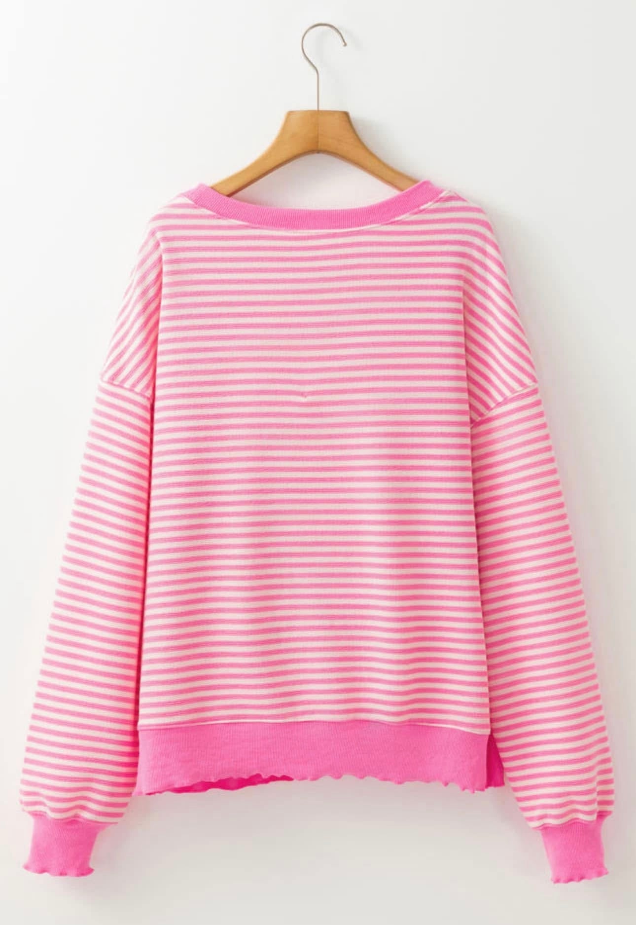 Oh What Fun Sequin Santa Pullover Top