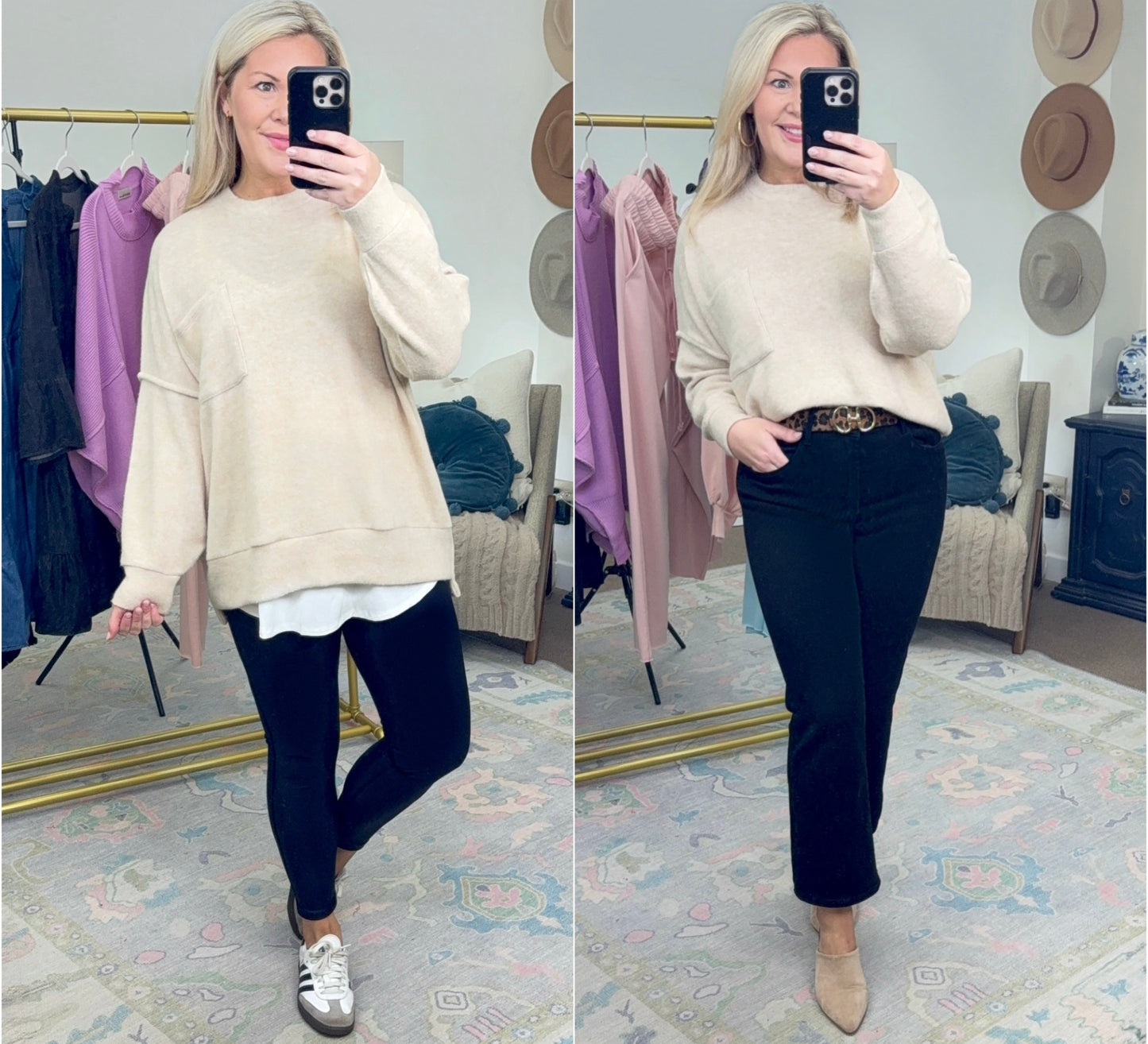 Warm Fuzzies Brushed Knit Top
