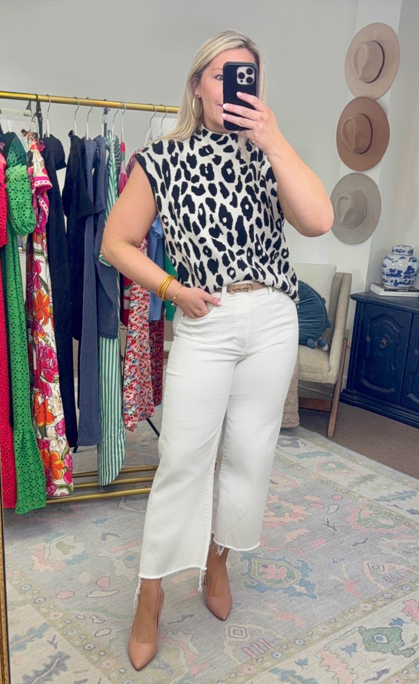 The Wild in Me Leopard Print Knit Top