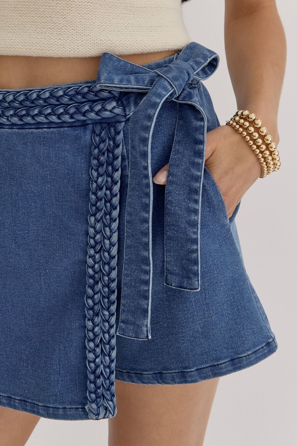 **MORE COLORS** True to You Wrap Skort