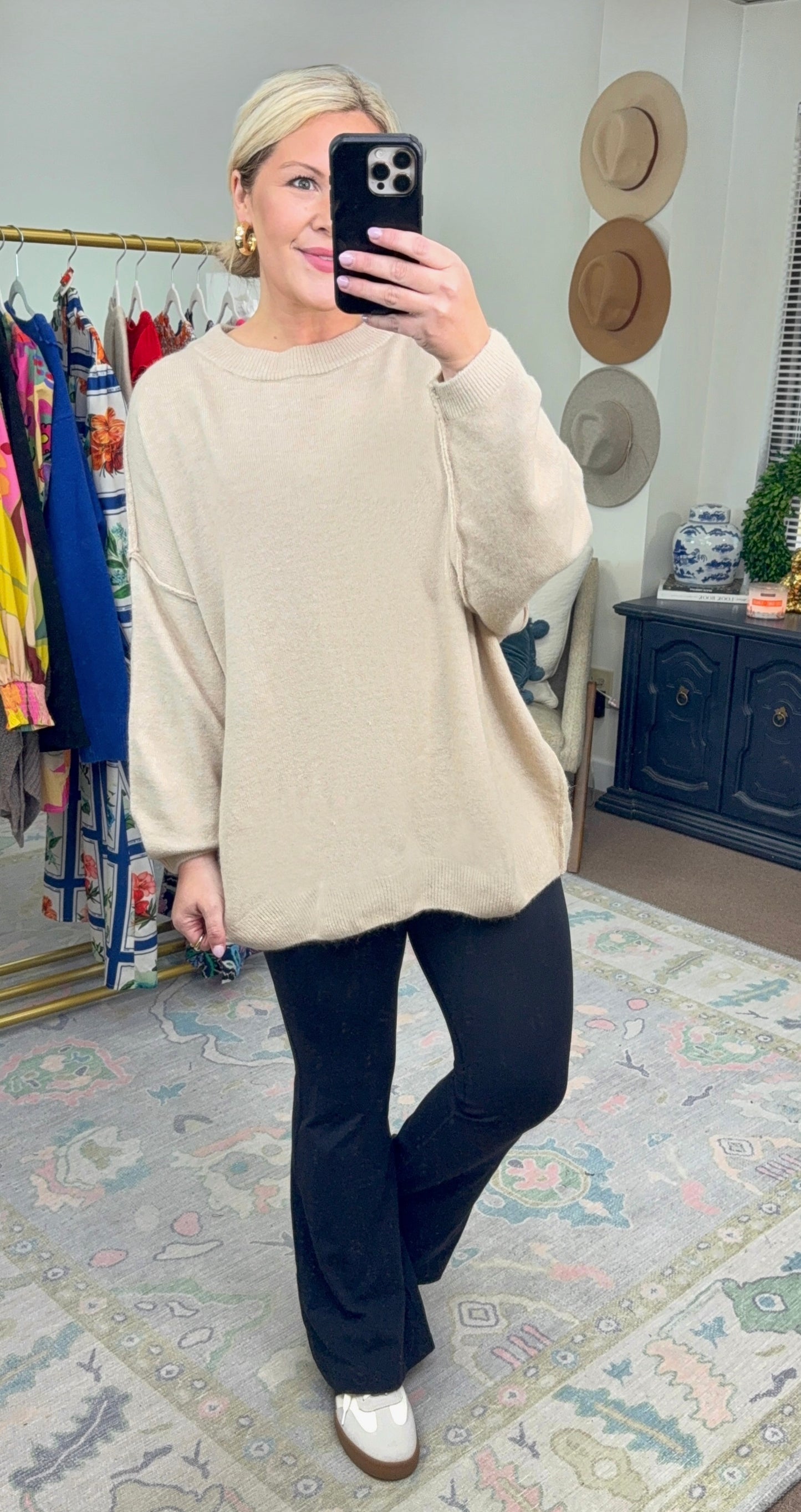 ✨RESTOCK✨ Day Off Work Slouchy Knit Top