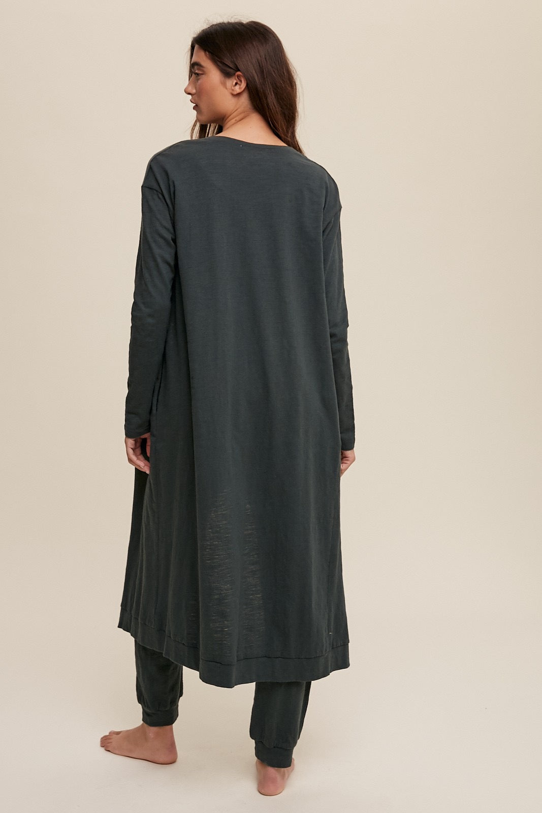 Jogger Jumpsuit & Cardigan Set