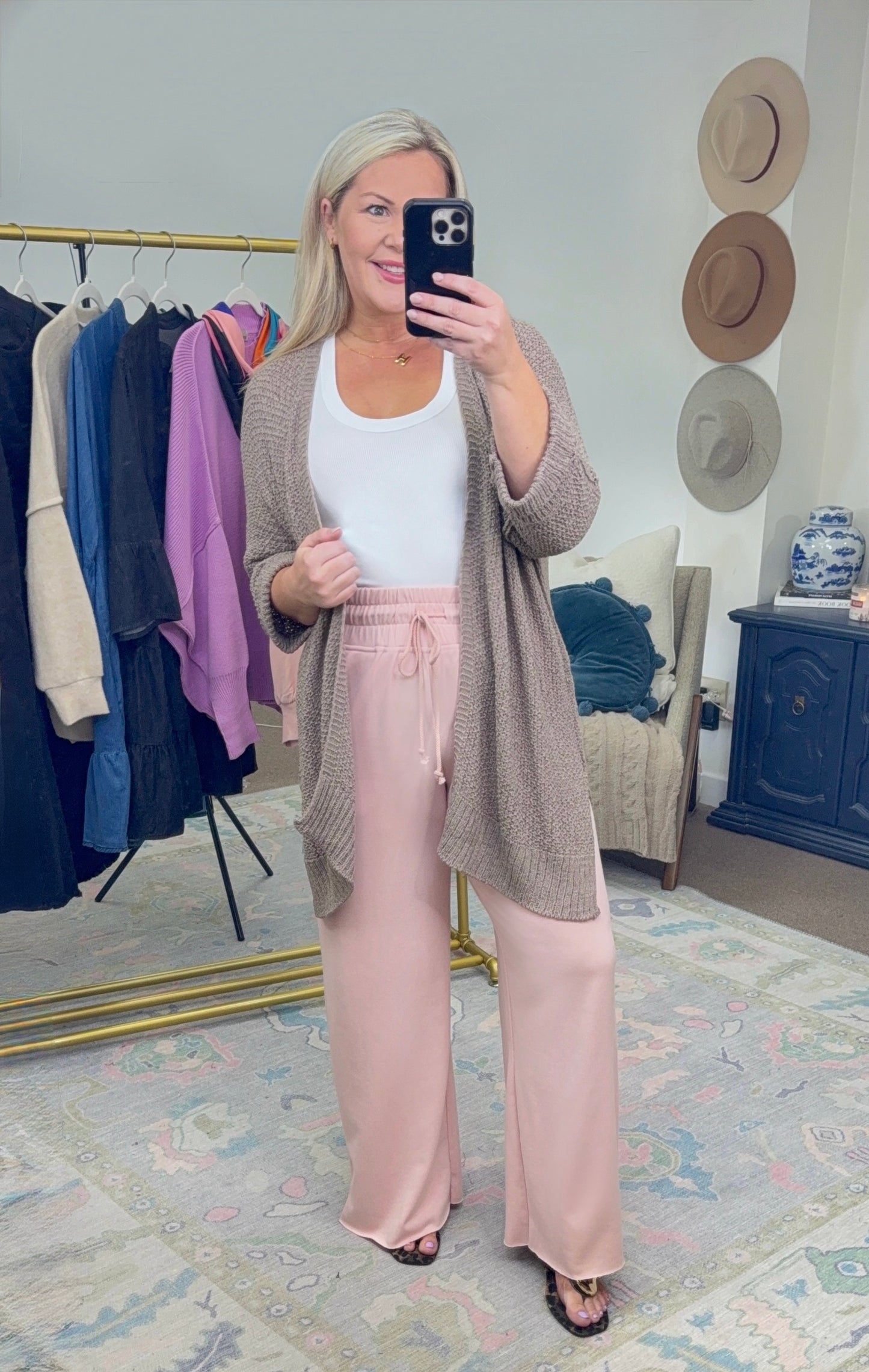 **MORE COLORS** Call Me Cozy Wide Leg Lounge Set