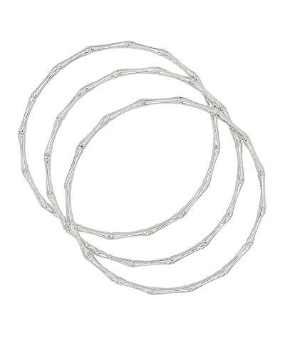 Natural Beauty Bamboo Bangle Set