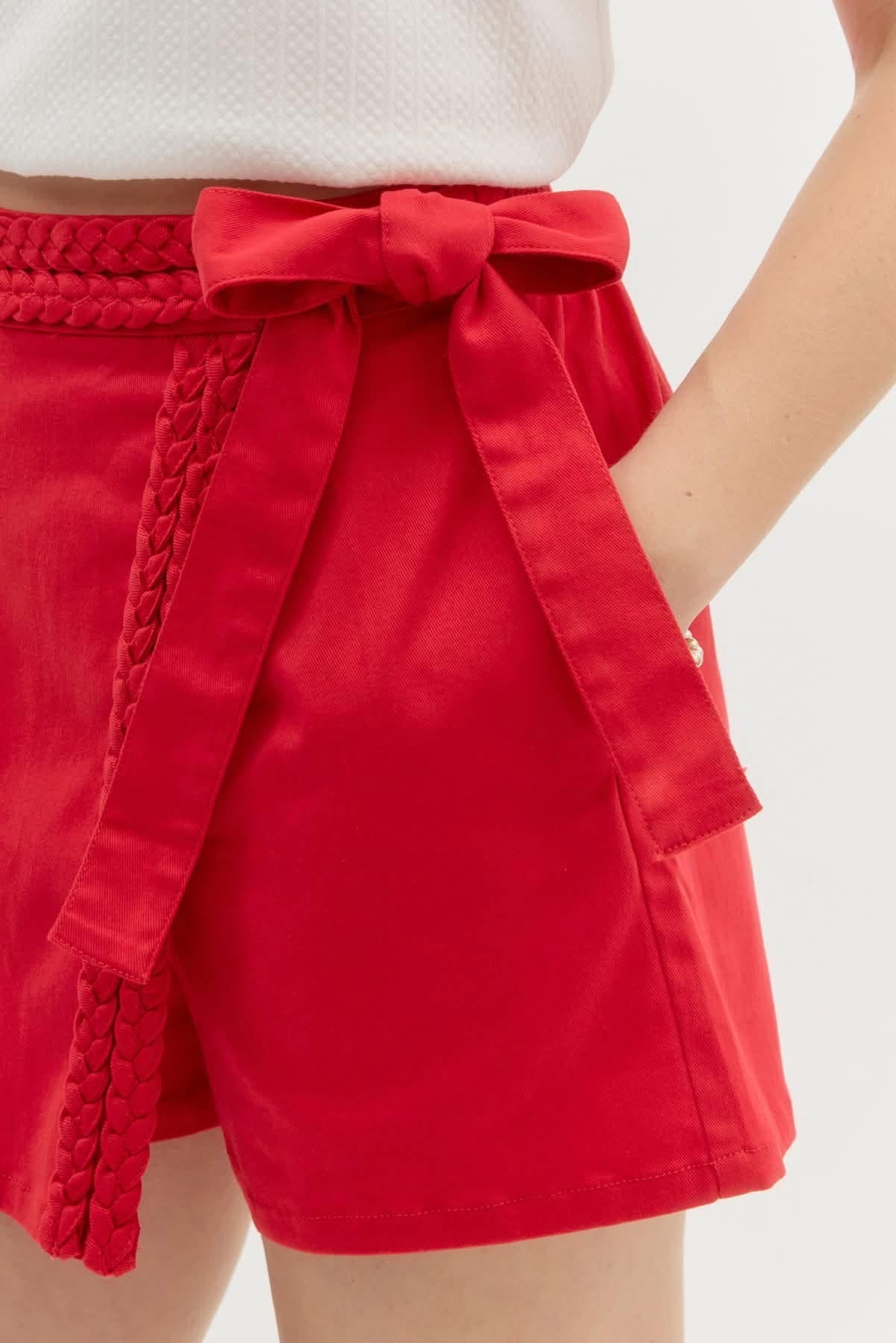 **MORE COLORS** True to You Wrap Skort