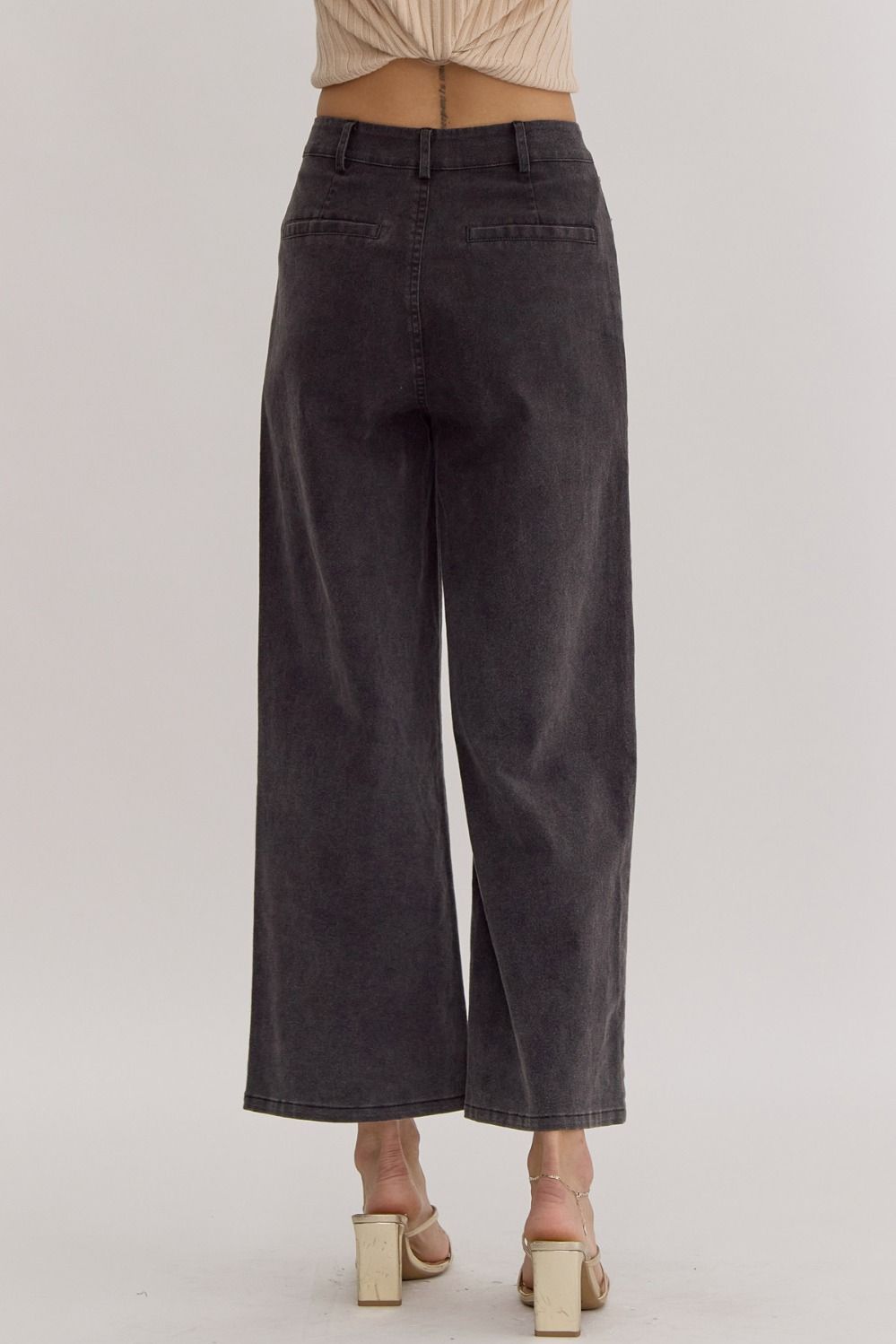 ✨RESTOCK✨ Steady As She Goes Wide Leg Cropped Pants