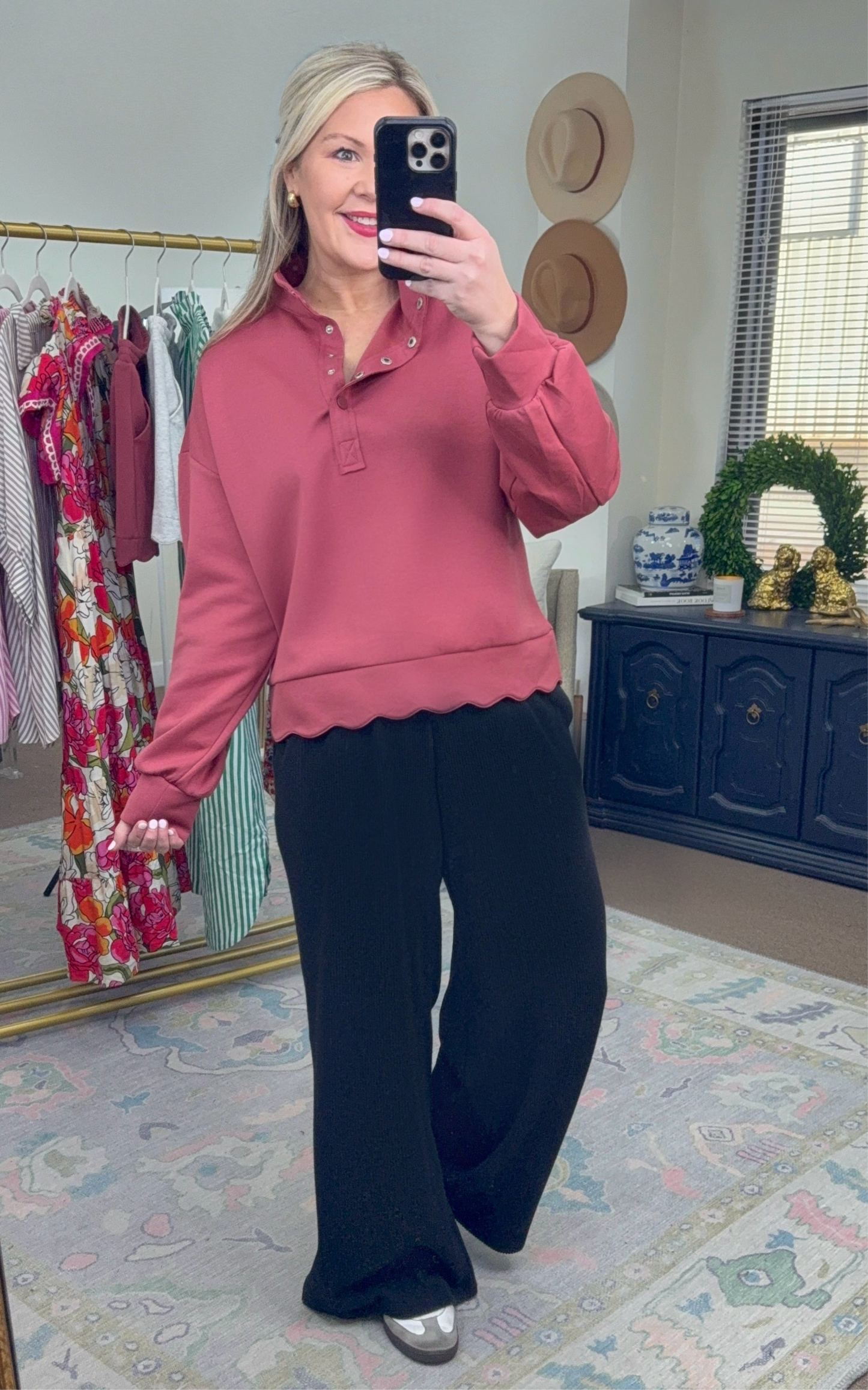 Sweetest Serve Scallop Pullover