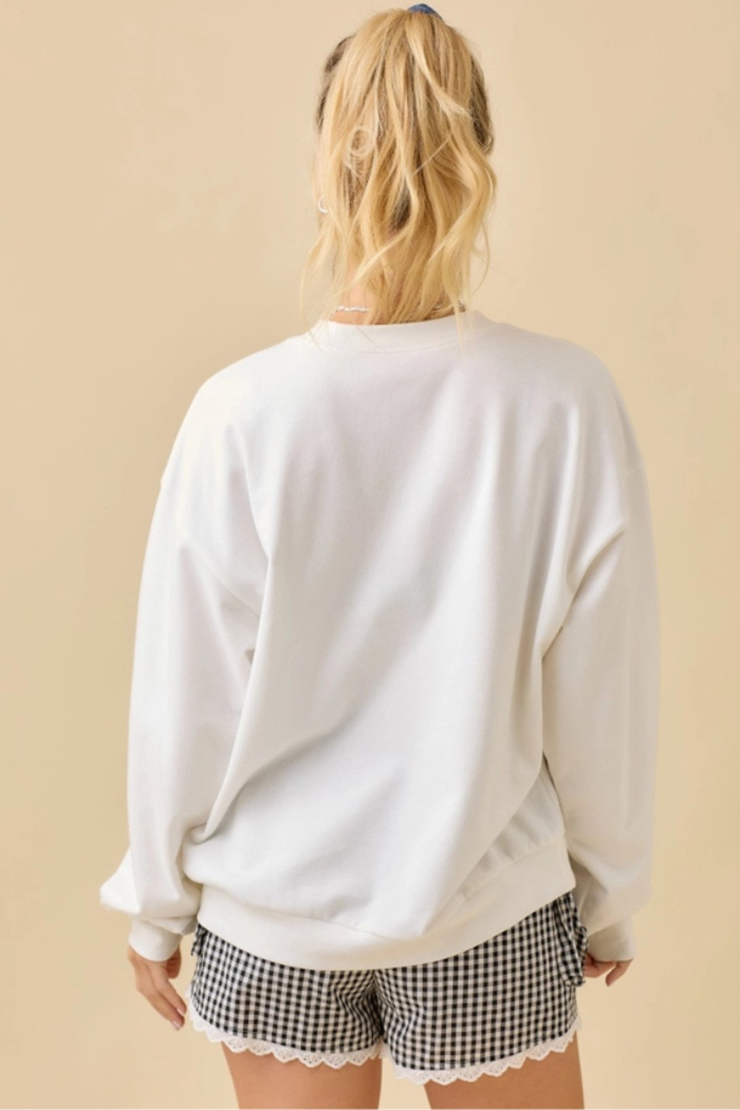 Harvest Hues Floral Pumpkin Patchwork Top