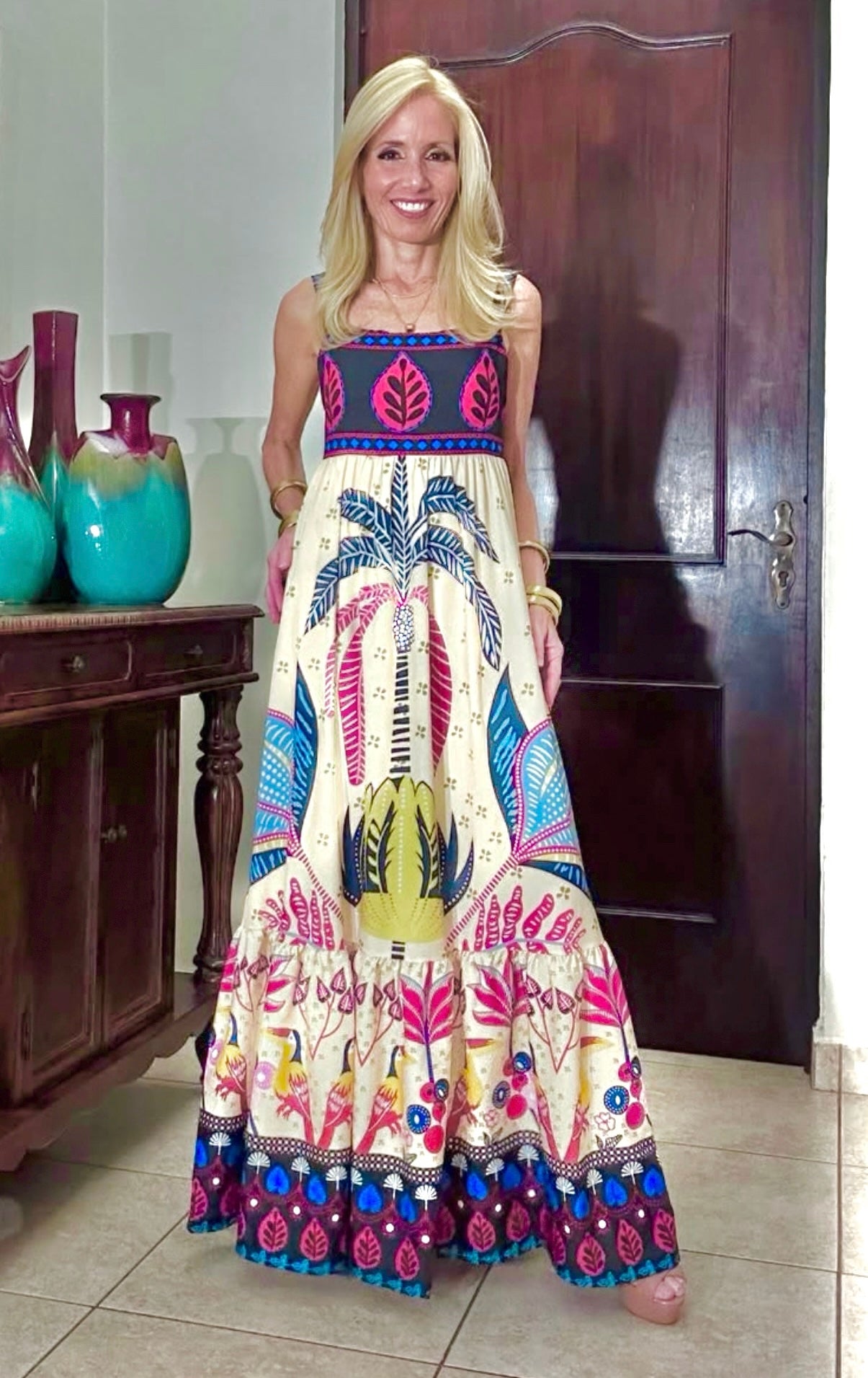 All-Inclusive Printed Maxi Dress