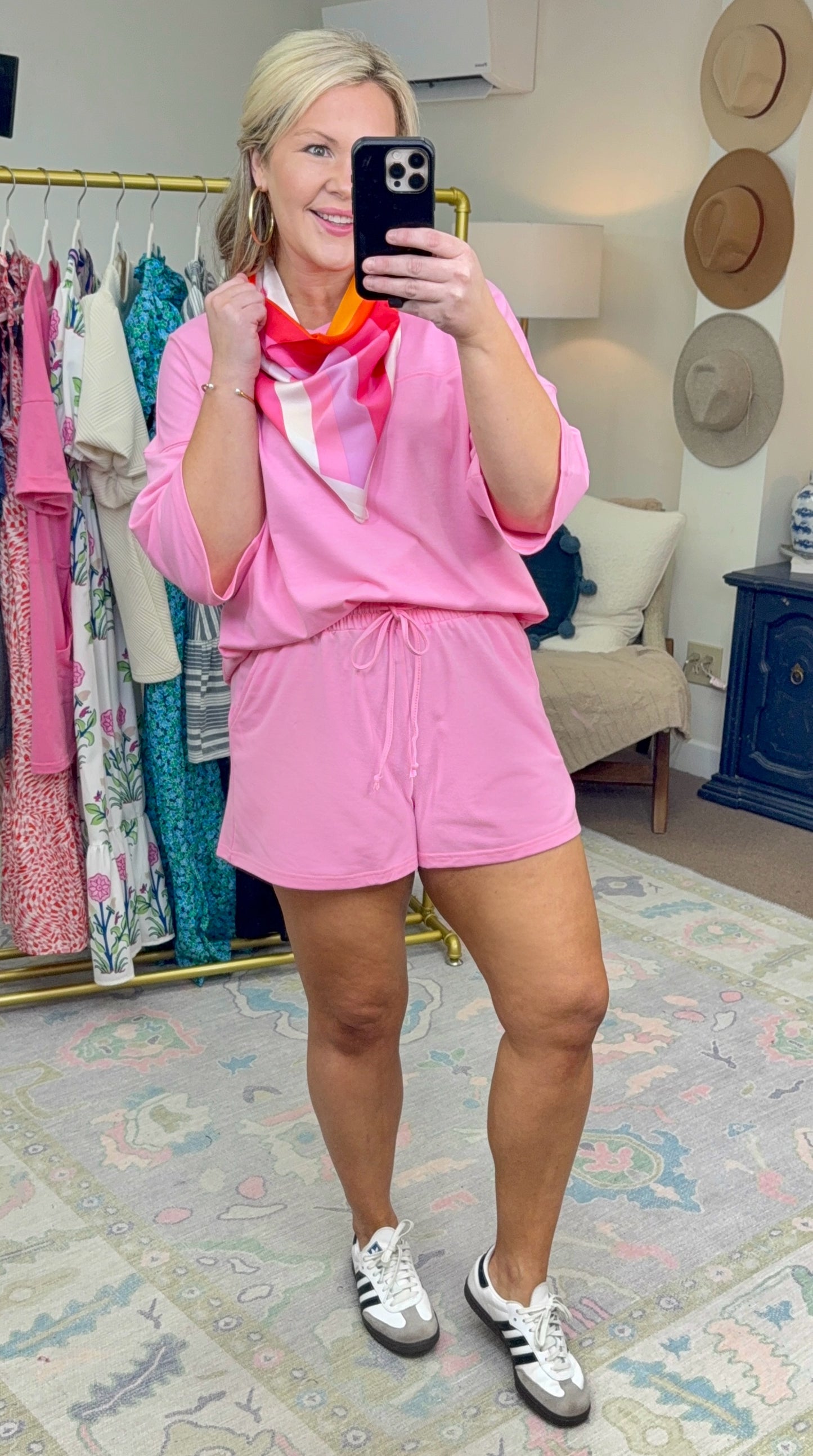 **MORE COLORS** Chillax Slouchy Short Set