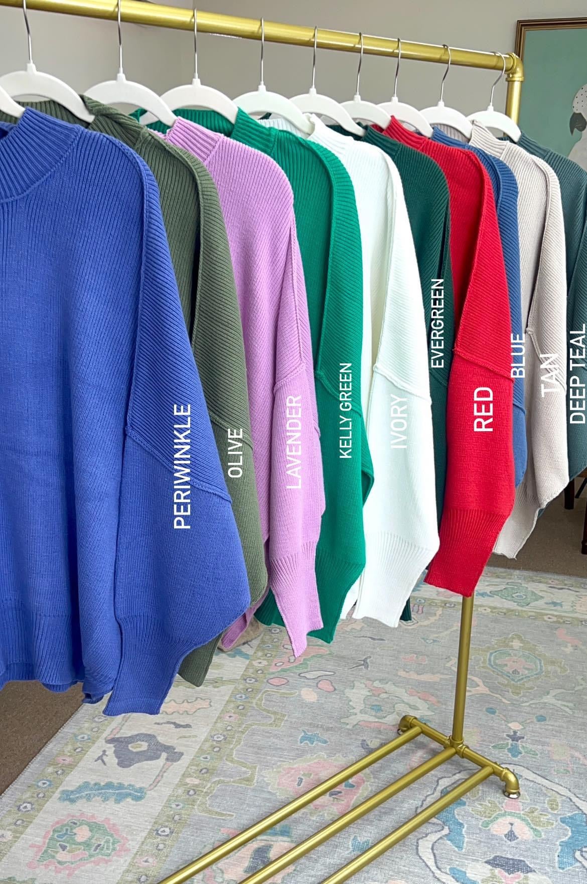 ✨RESTOCK✨ **MORE COLORS** Easy Does It Ribbed Knit Tunic