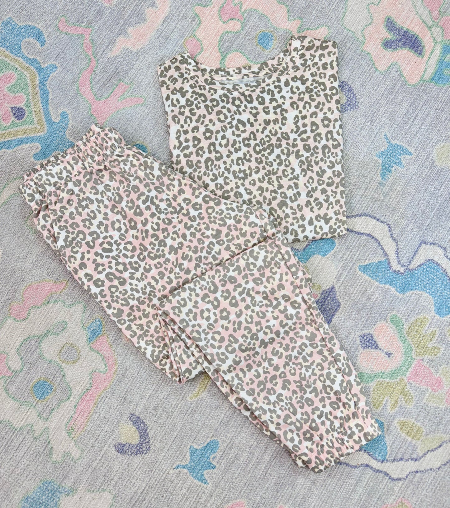 Committed to Cozy Printed Pajama Set