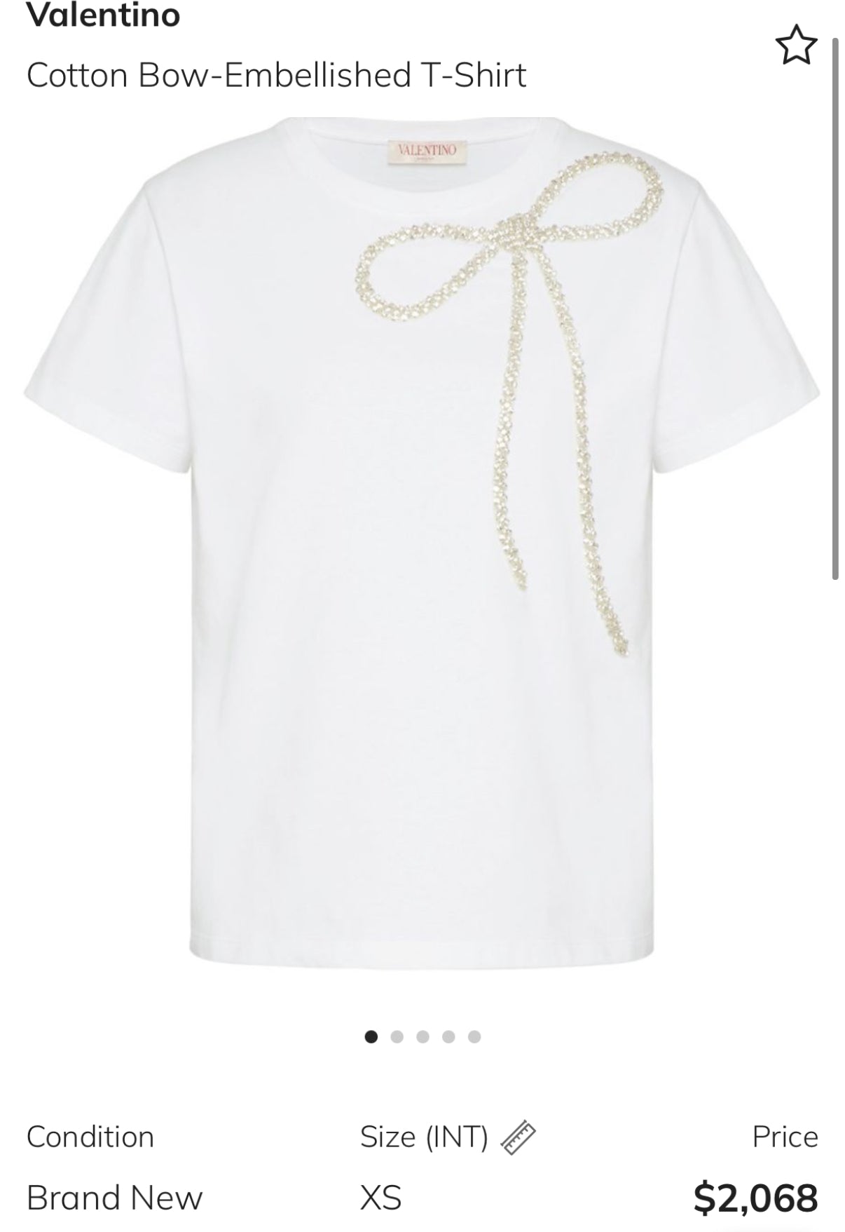 Laid Back Luxe Bow Embellished Tee