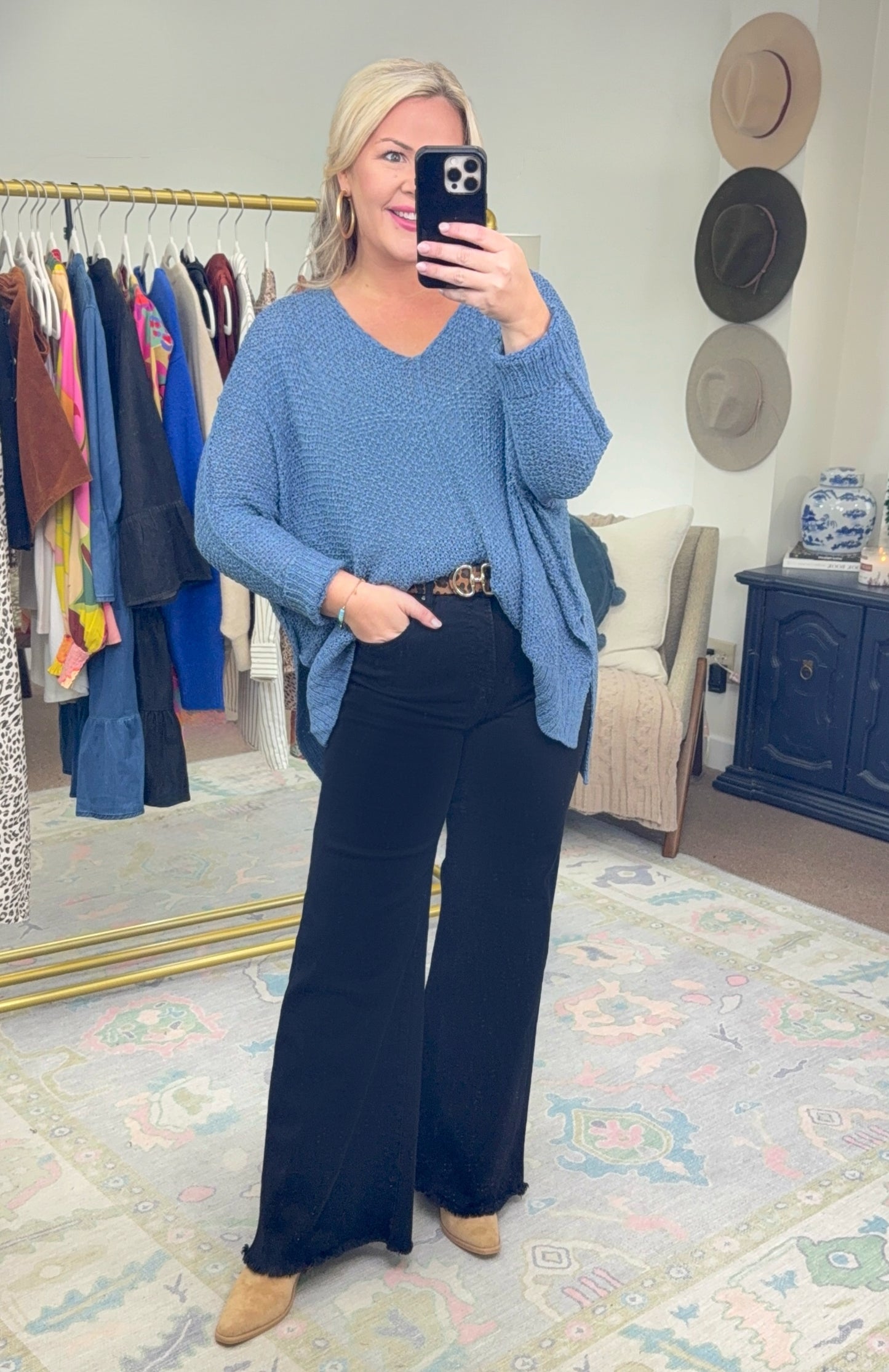 **MORE COLORS** Higher Standards Knit Tunic Top