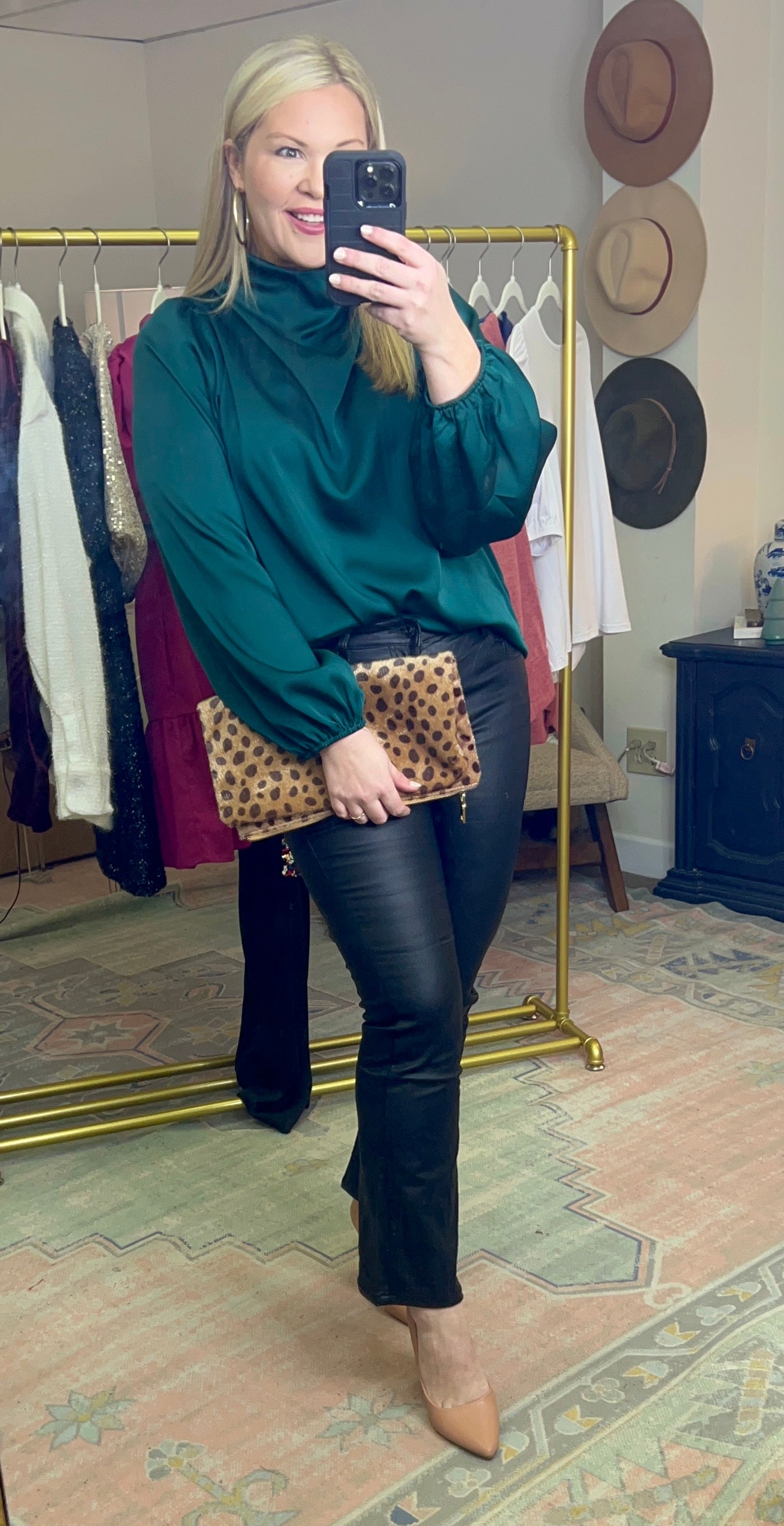 Cowl Neck Blouse