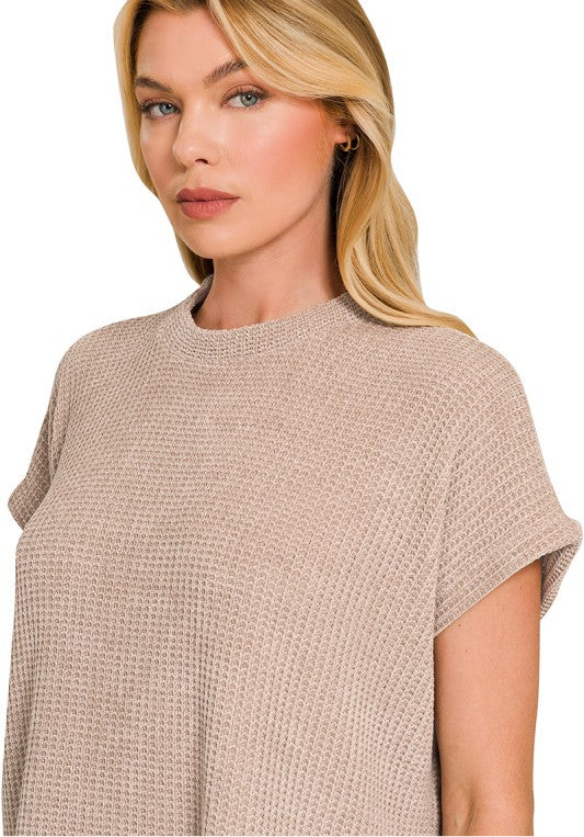 Everyday Refined Chenille Waffle Top