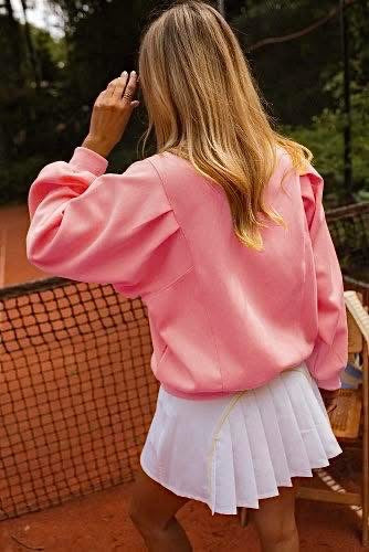 **MORE COLORS** Standing Ovation Pleated Sleeve Pullover Top