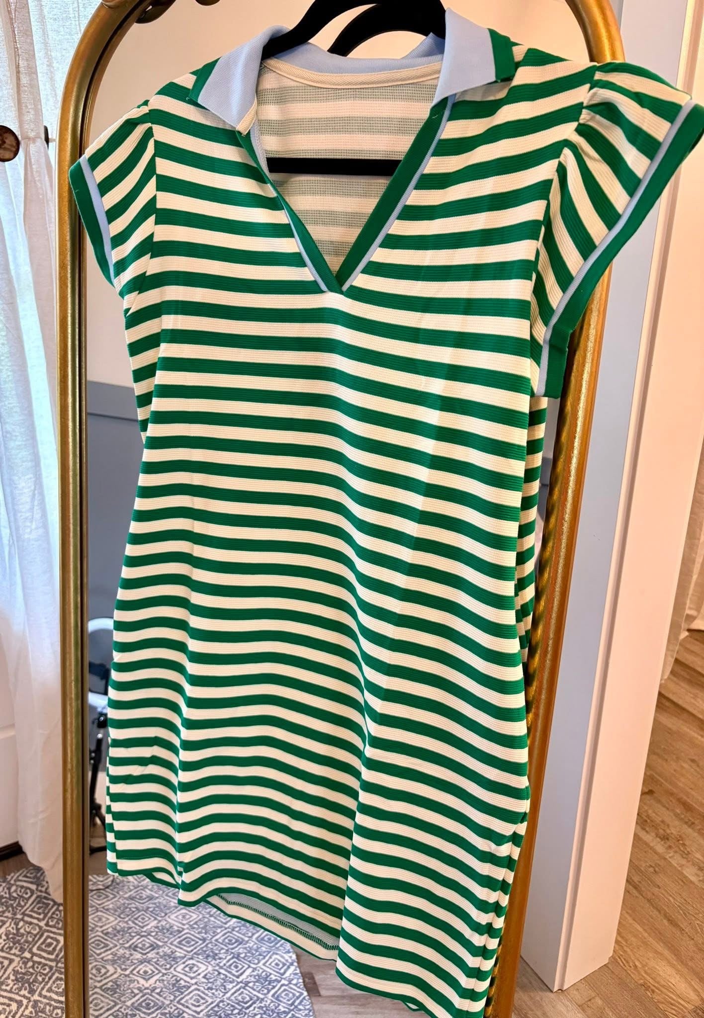 **MORE COLORS** Around Town Flutter Sleeve Shirt Dress
