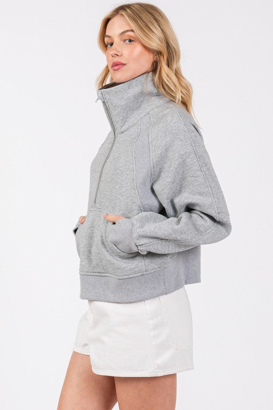 **MORE COLORS** Victory Awaits Funnel Neck Pullover