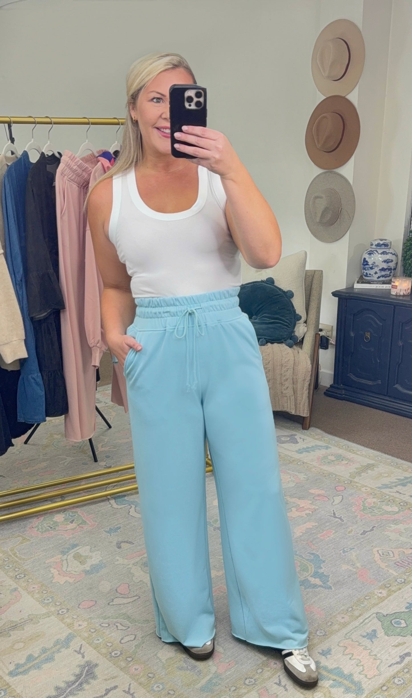 **MORE COLORS** Call Me Cozy Wide Leg Lounge Set