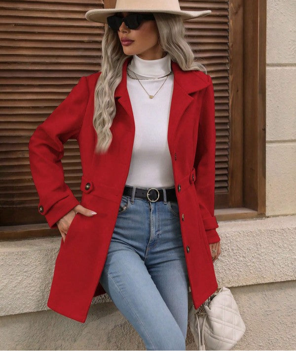 **MORE COLORS** New York Minute Tailored Coat