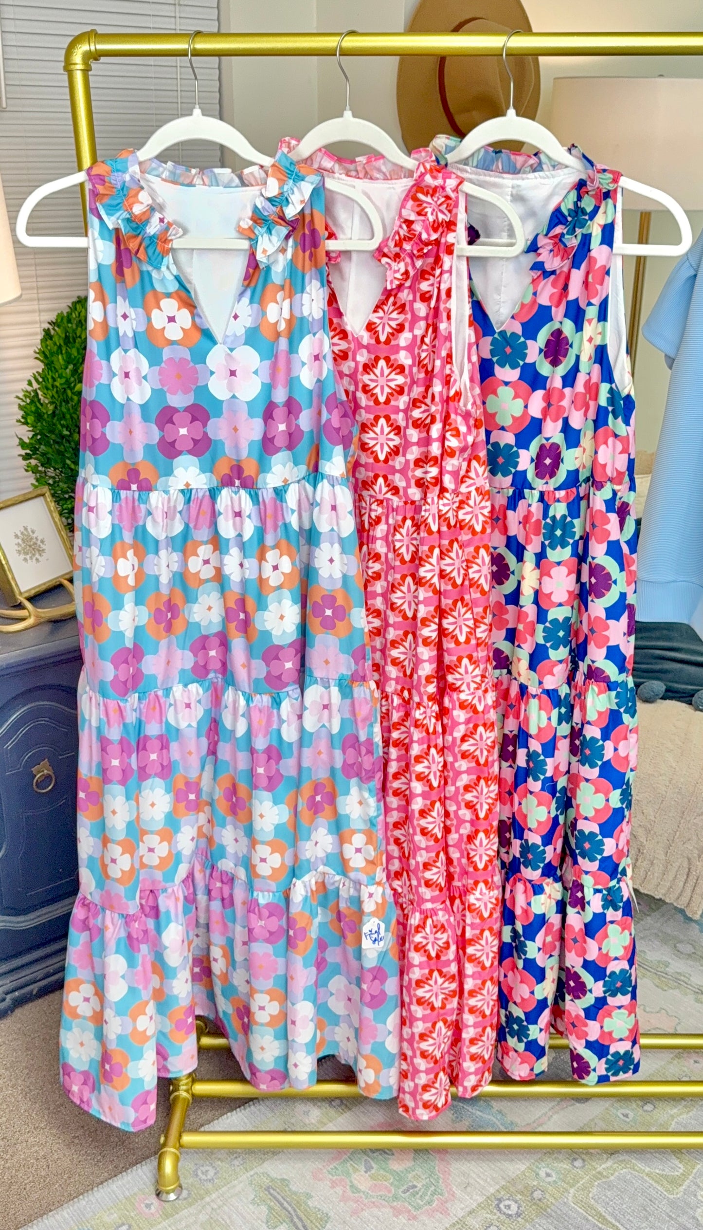 **MORE COLORS** Miss Whimsy Ruffle Tiered Maxi Dress