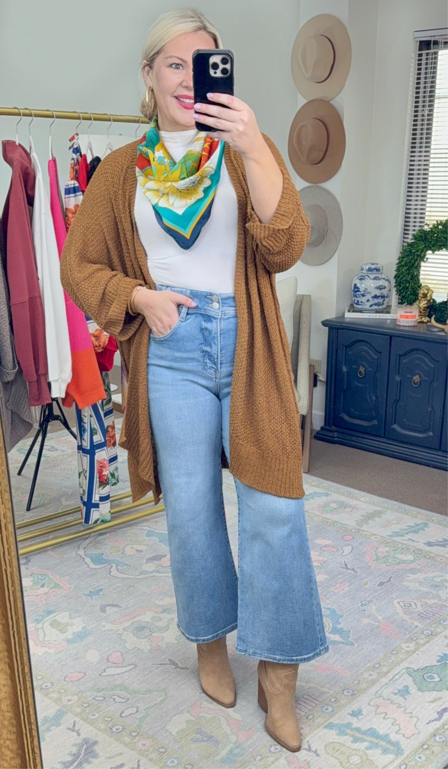 RISEN: Sweet Side High Rise Crop Denim
