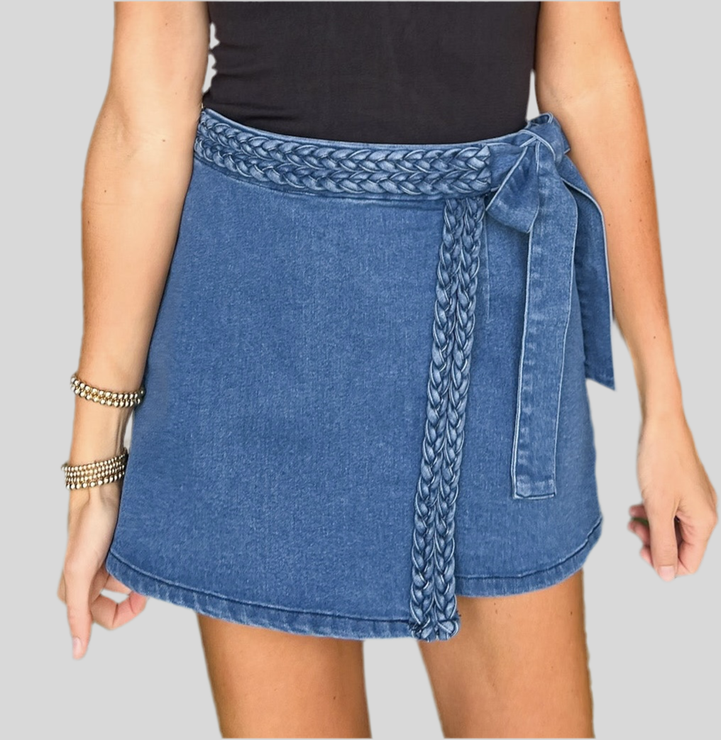 Anything But Ordinary Wrap Skort