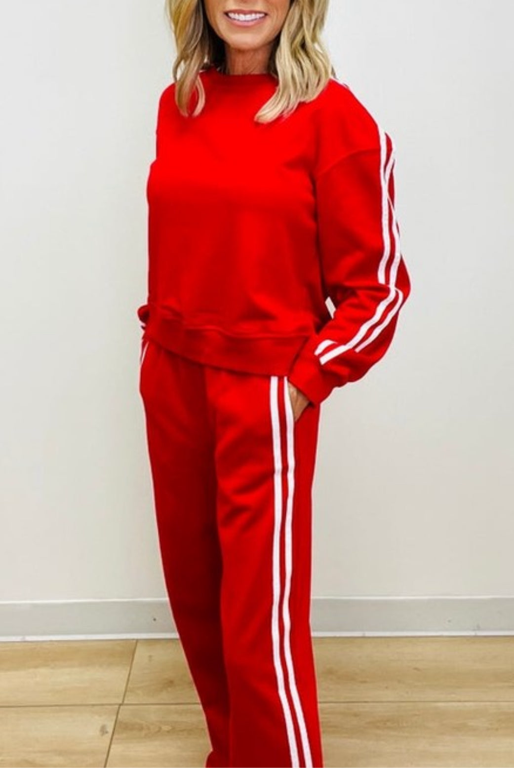 **MORE COLORS** Go the Distance Wide Leg Pant Set