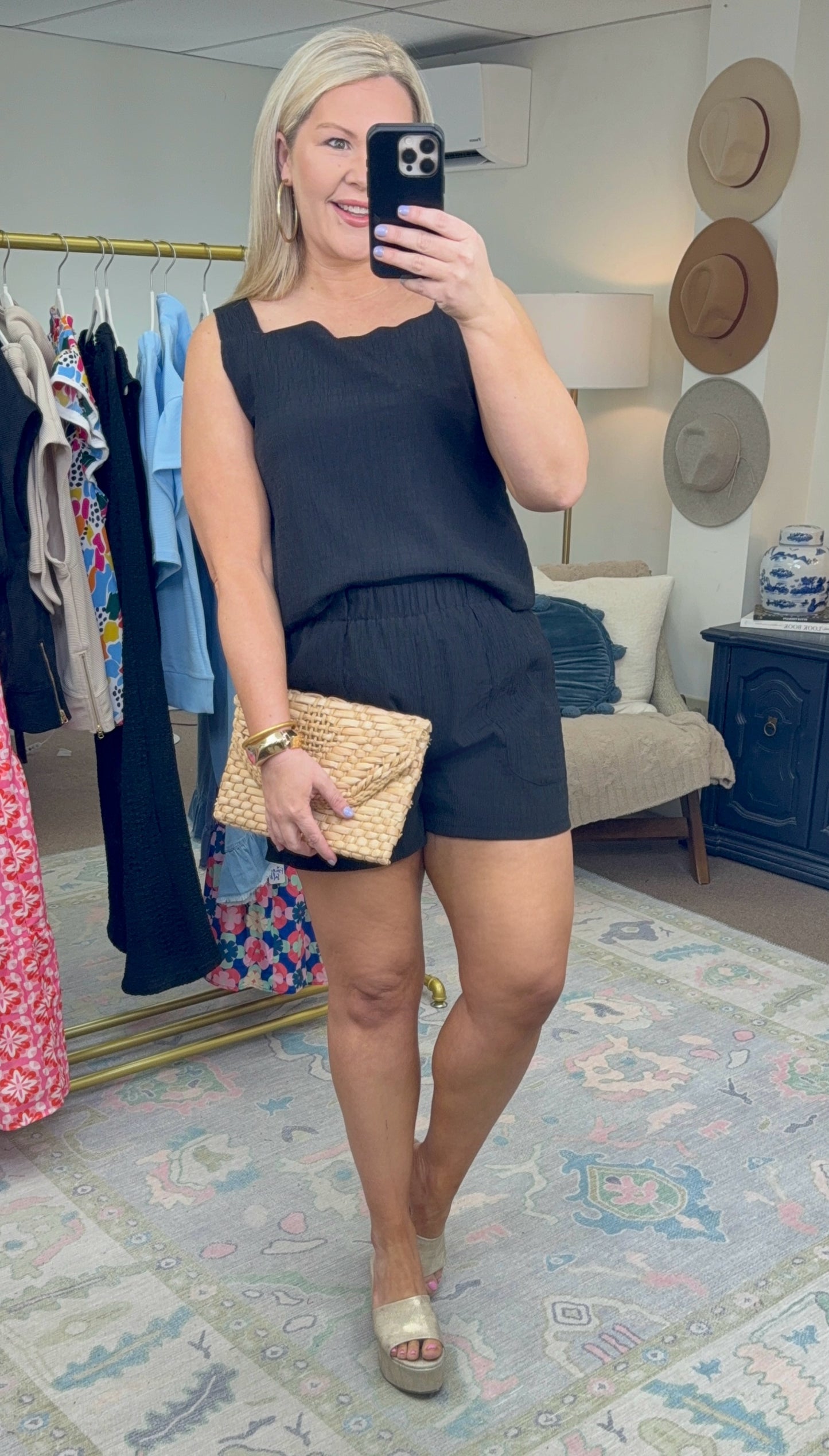 Day in the Life Black Short Set