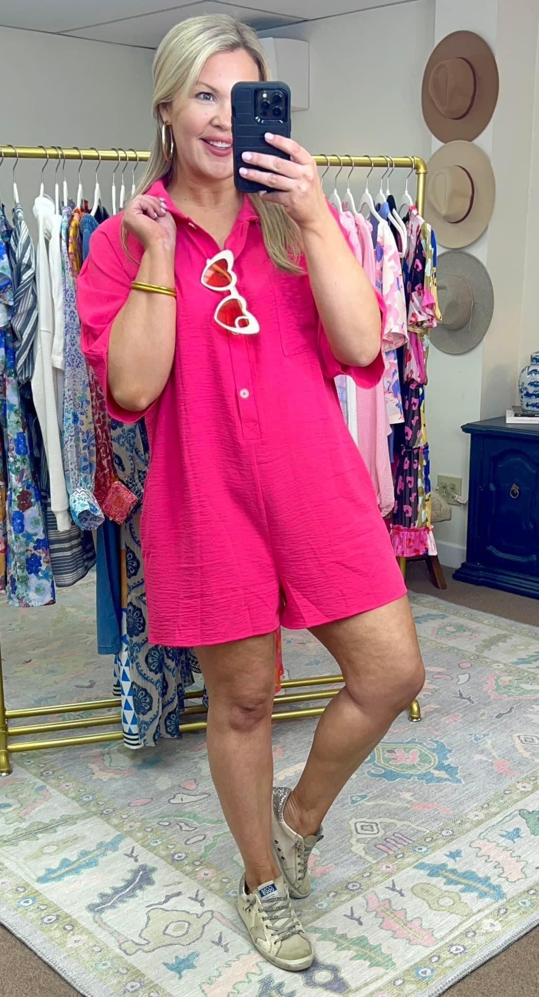 Elevated Collar Romper