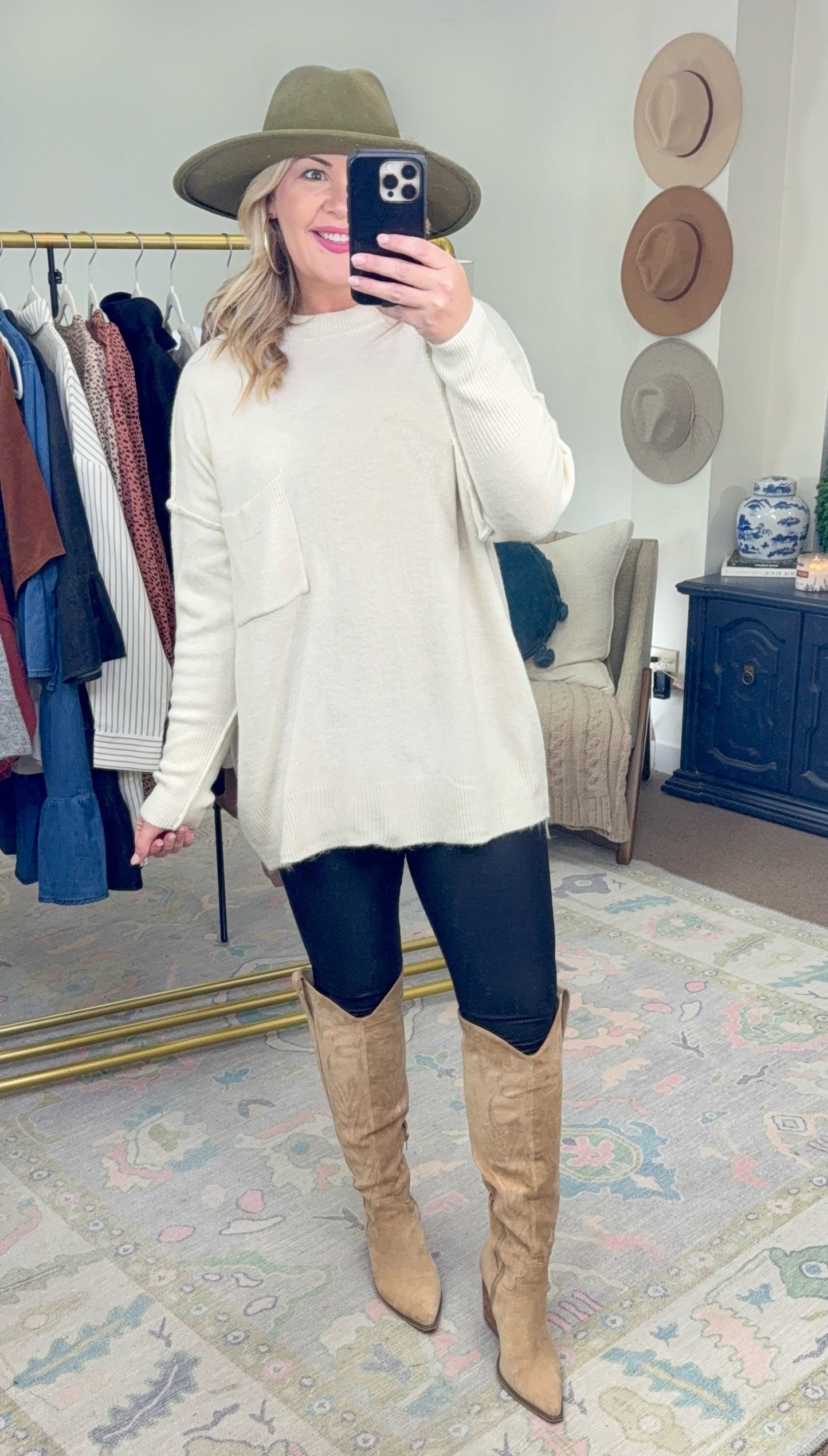 ✨RESTOCK✨ Day Off Work Slouchy Knit Top