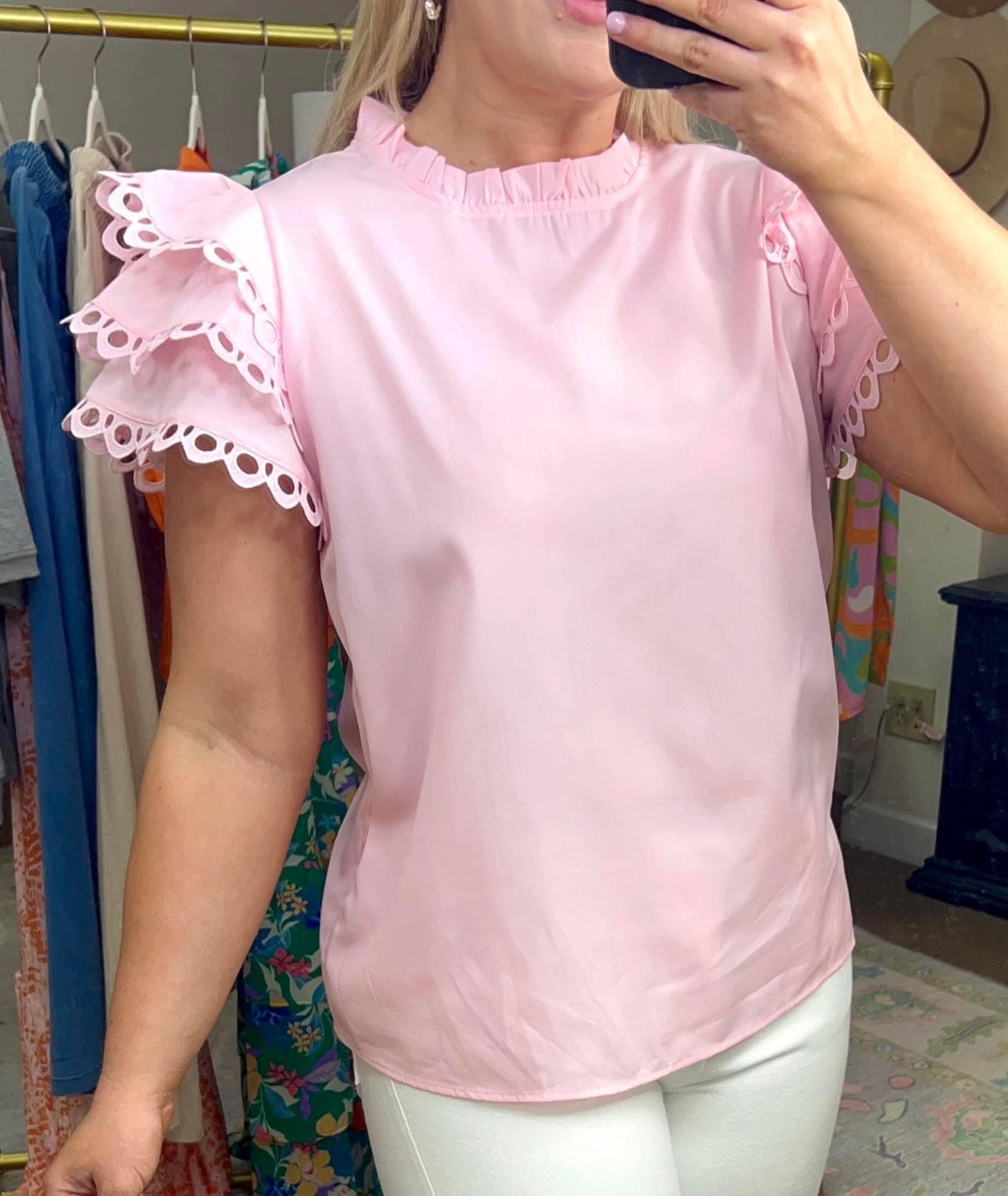 **MORE COLORS** The Sweetest Spring Layered Sleeve Frill Blouse