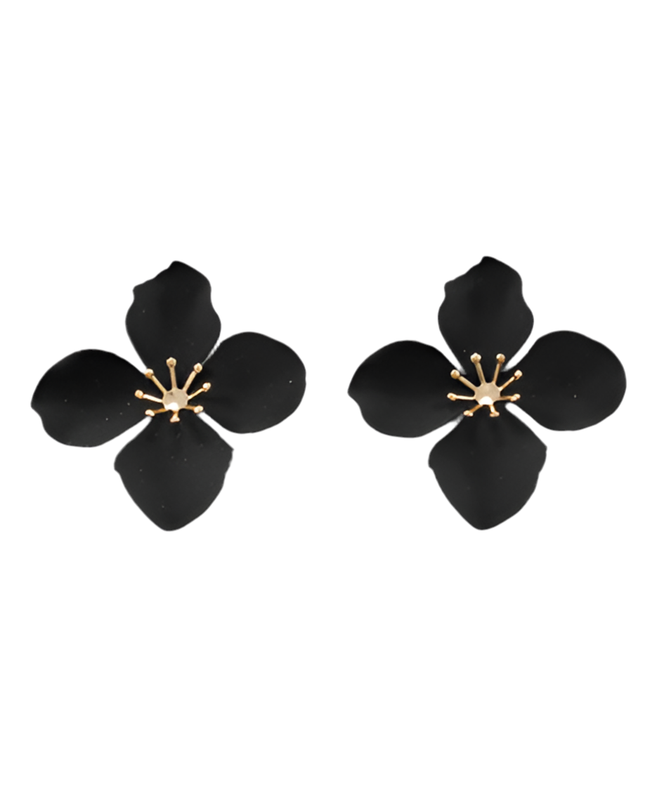 **MORE COLORS** In Bloom Flower Stud Earrings