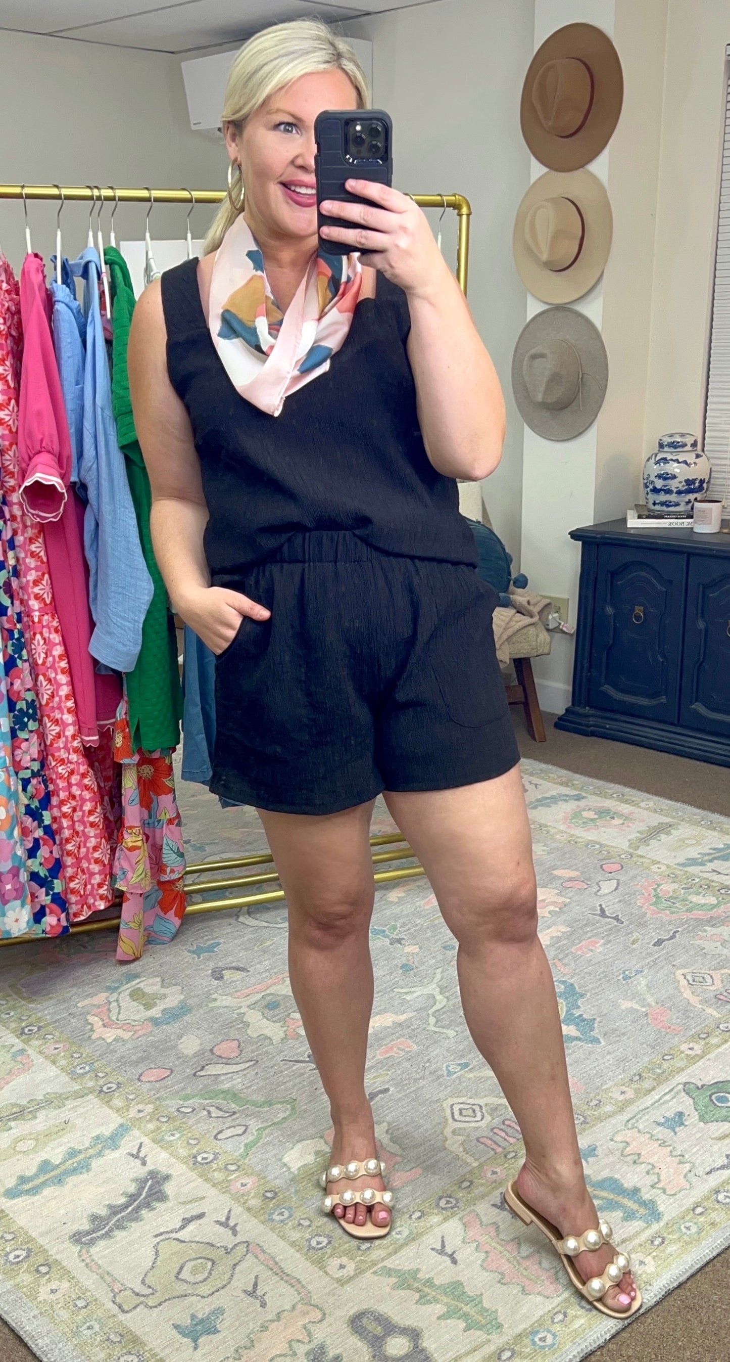 Day in the Life Black Short Set