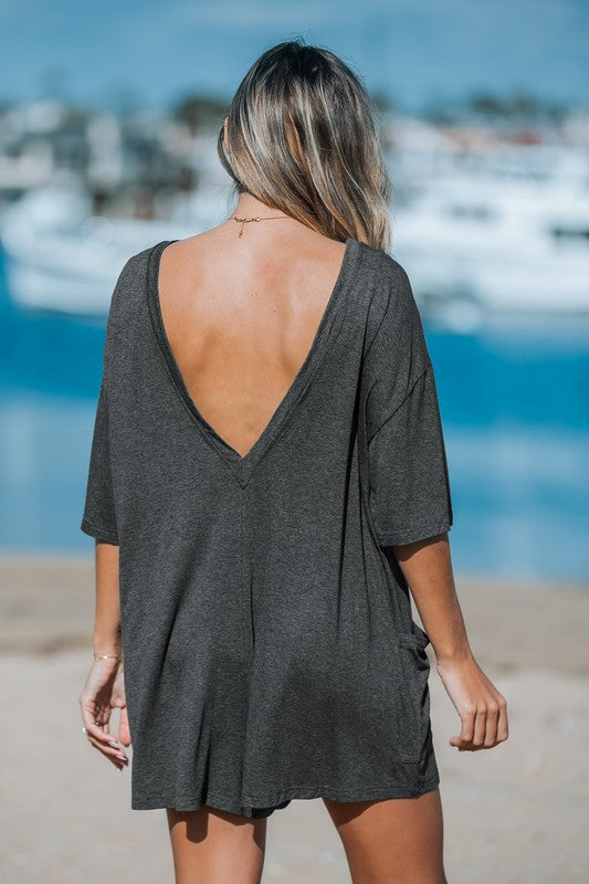 Hot Stuff Oversized T-Shirt Romper