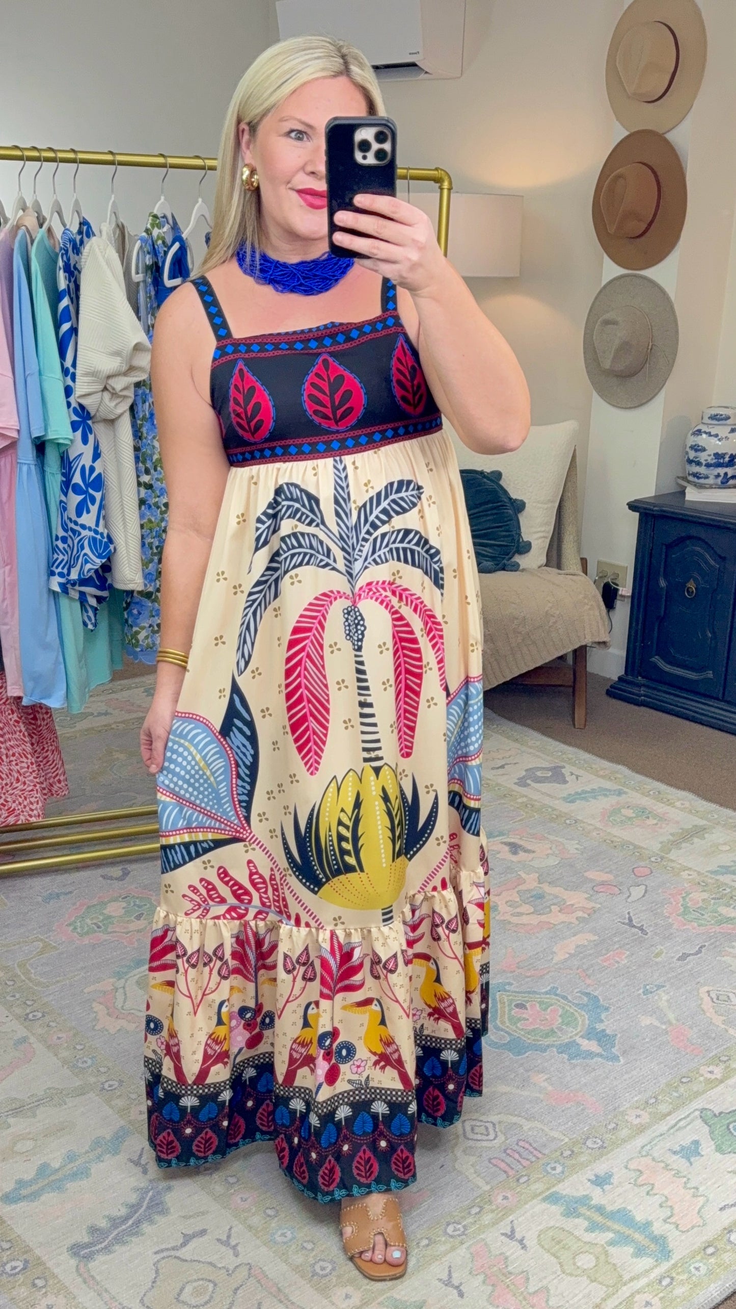 All-Inclusive Printed Maxi Dress