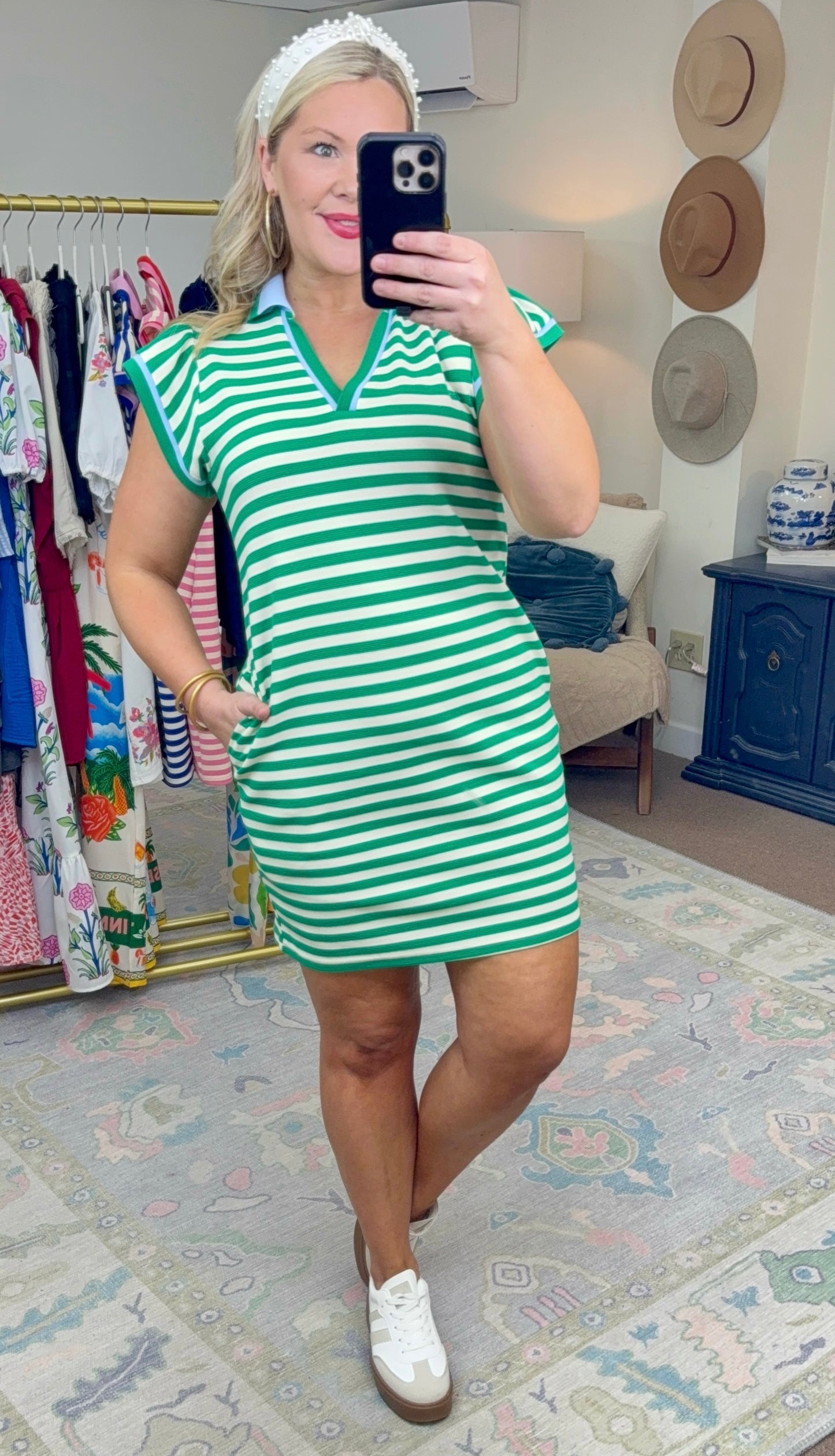 **MORE COLORS** Around Town Flutter Sleeve Shirt Dress
